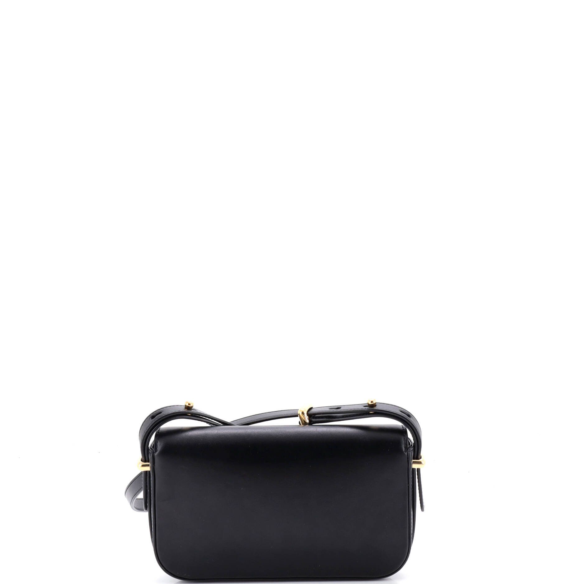 Prada Embleme Triangle Logo Flap Bag Soft Calfskin East West Size ONE SIZE - 2 Thumbnail