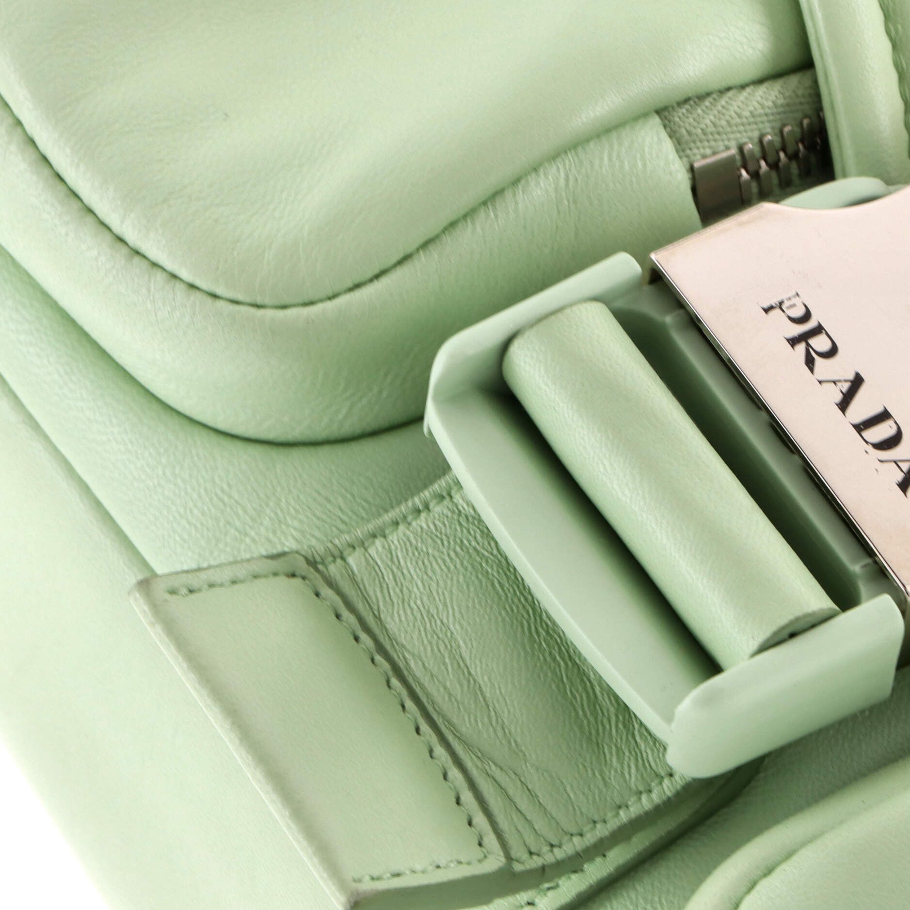 Prada Padded Buckle Crossbody Bag Nappa Leather Small Size ONE SIZE - 6 Thumbnail