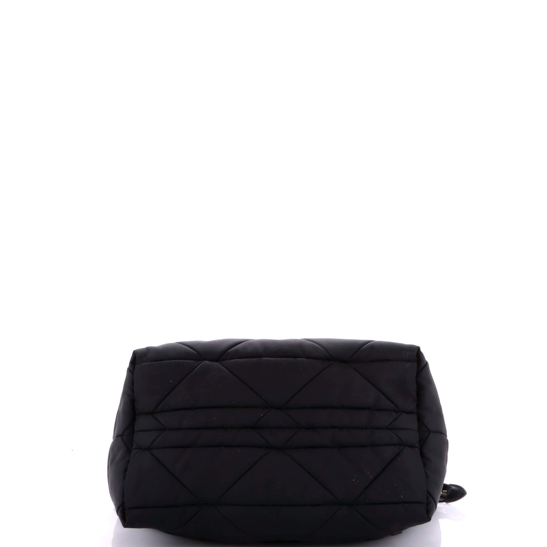 Prada Padded Tote Bag Quilted Re-Nylon with Leather Small Size ONE SIZE - 3 Thumbnail