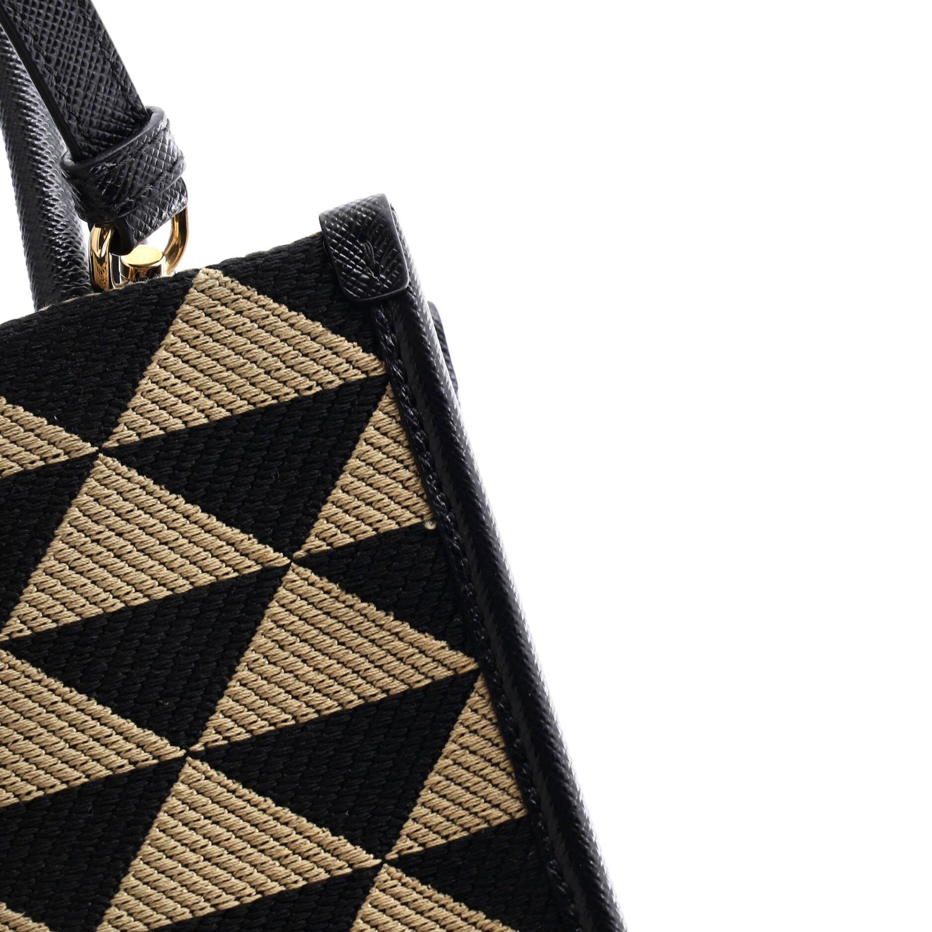 Prada Symbole Shopper Tote Jacquard Mini Size ONE SIZE - 6 Thumbnail