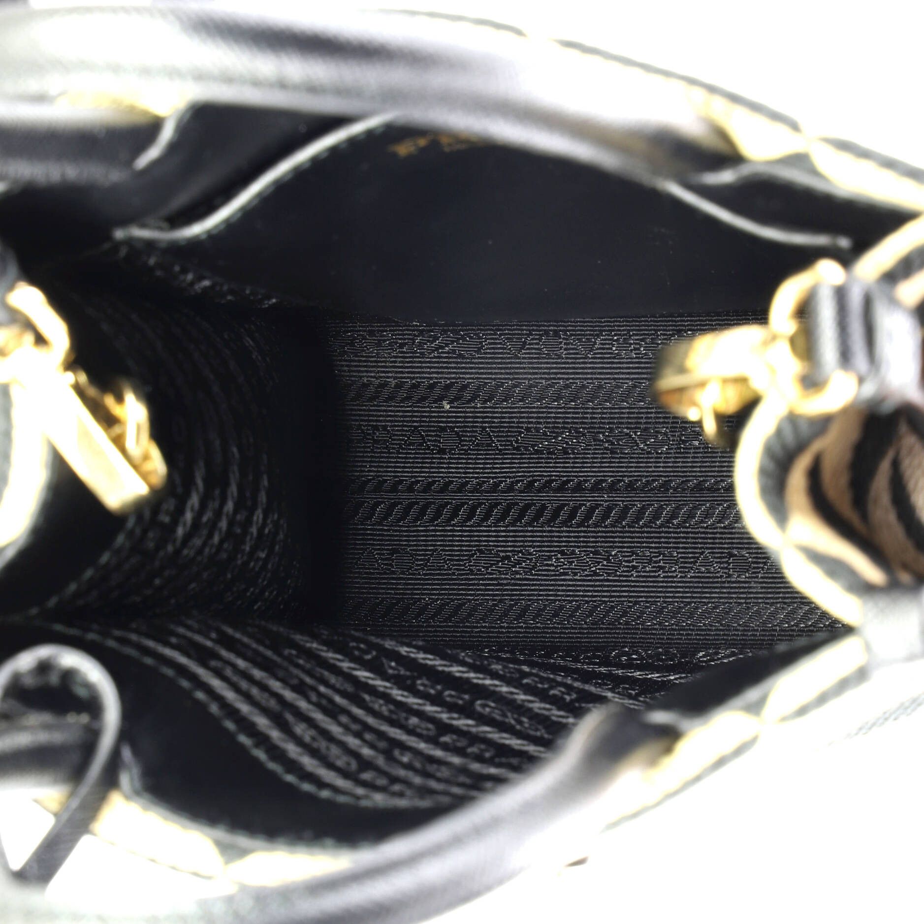 Prada Symbole Shopper Tote Jacquard Mini Size ONE SIZE - 4 Thumbnail
