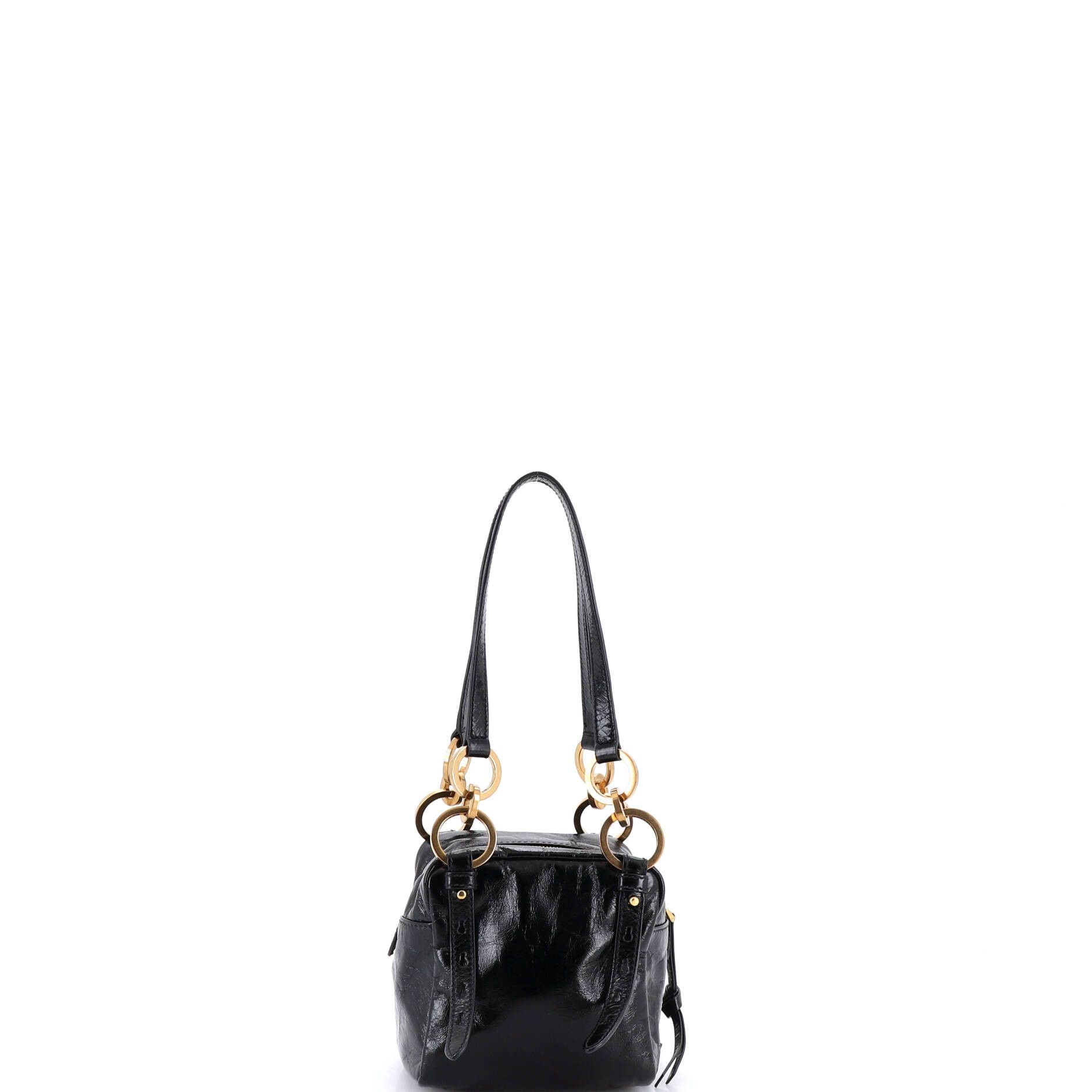 Prada Dangle Top Handle Bag Leather Mini Size ONE SIZE - 2 Thumbnail