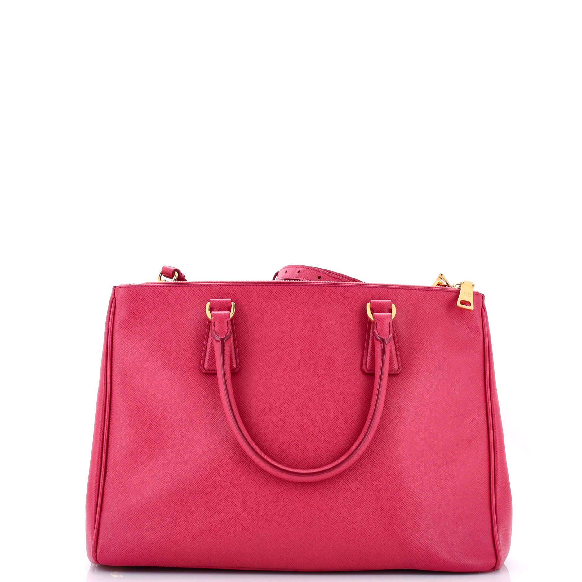 Prada Double Zip Lux Tote Saffiano Leather Medium Size ONE SIZE - 2 Thumbnail