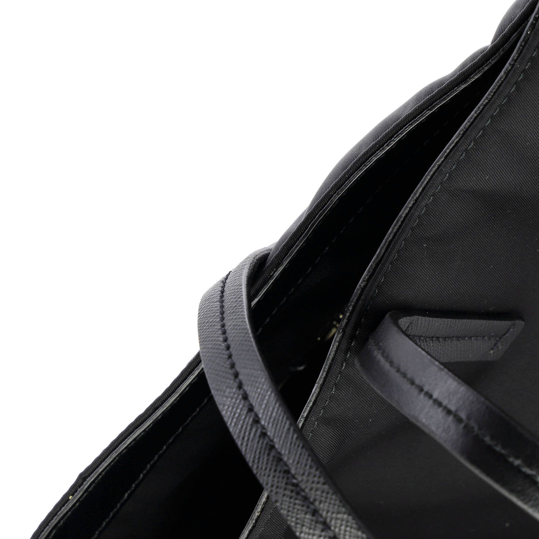 Prada Padded Open Tote Tessuto with Saffiano Leather Medium Size ONE SIZE - 6 Thumbnail