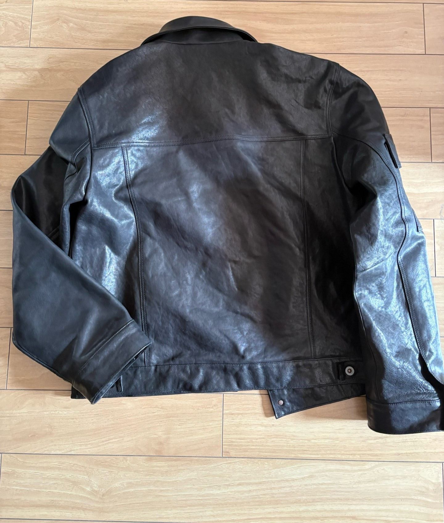 Japanese Brand Kisekino Seigen Black Leather Jacket Size US L / EU 52-54 / 3 - 4 Thumbnail