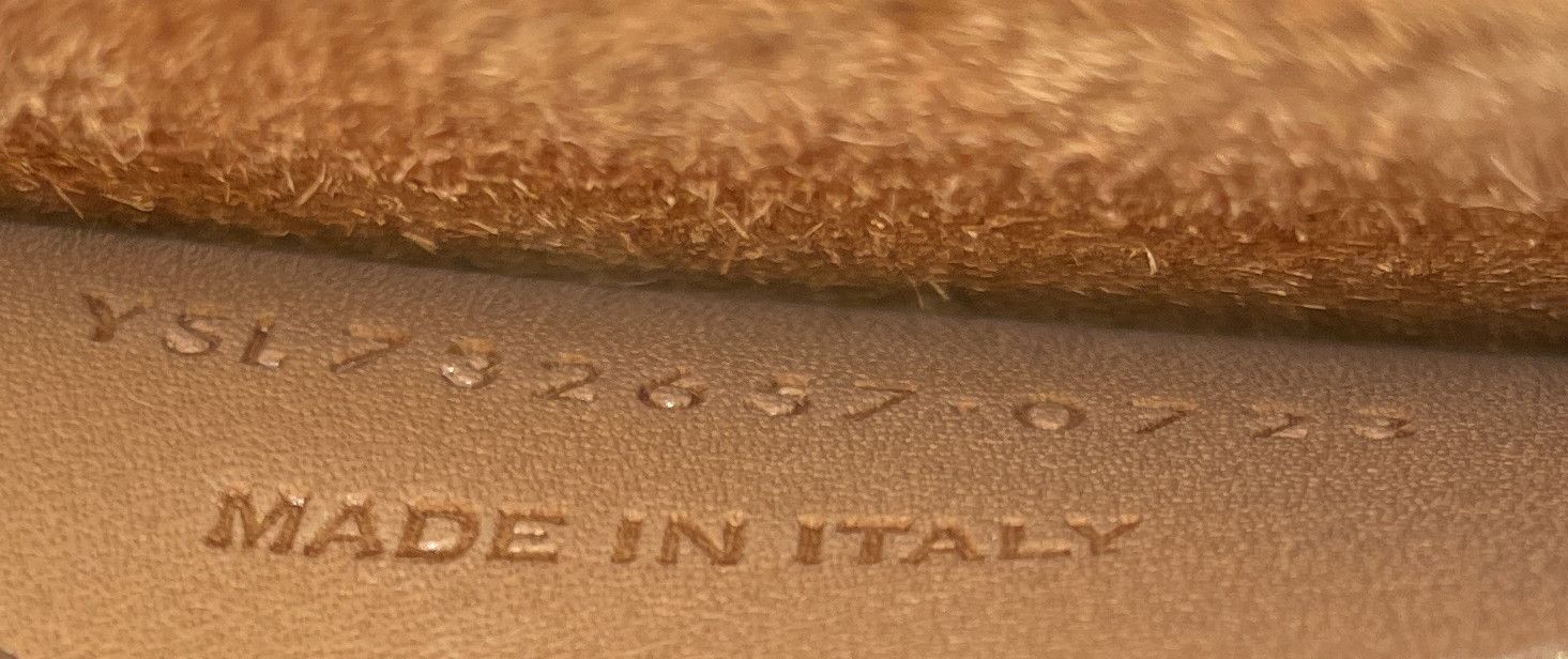 Saint Laurent Paris Take-Away Box Bag Monogram All Over Leather Size ONE SIZE - 5 Thumbnail
