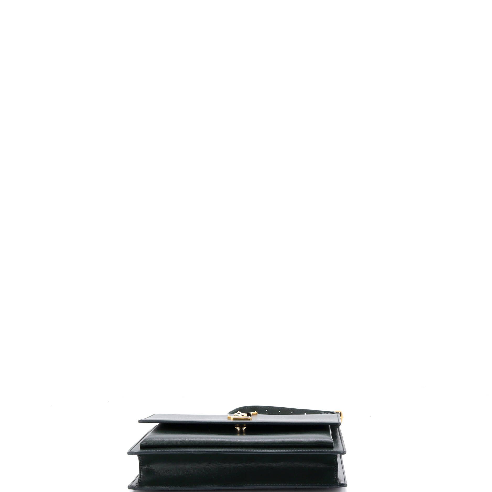 Saint Laurent Paris Sunset Top Handle Shoulder Bag Leather Medium Size ONE SIZE - 3 Thumbnail
