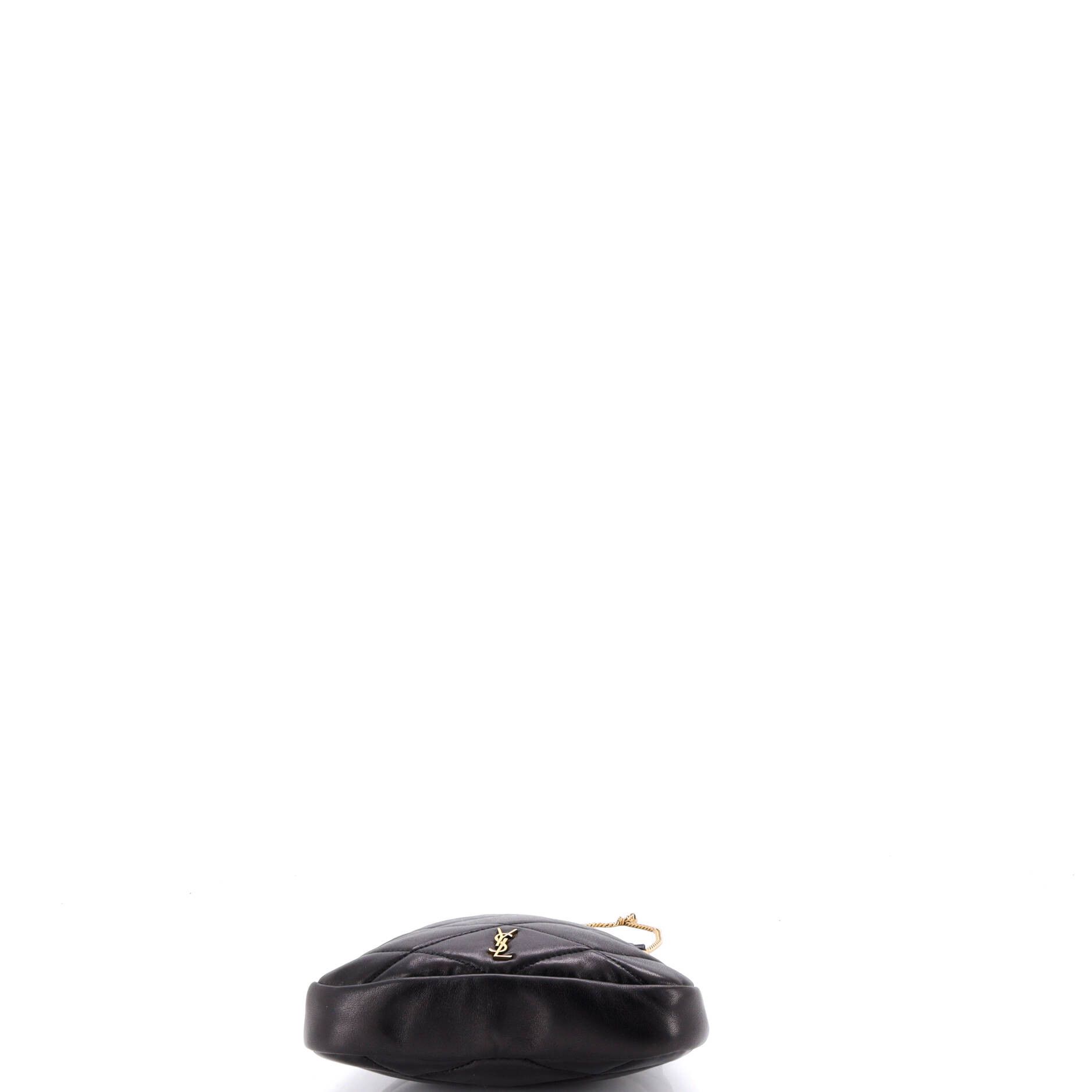 Saint Laurent Paris Sade Hobo Bag Quilted Leather Size ONE SIZE - 3 Thumbnail
