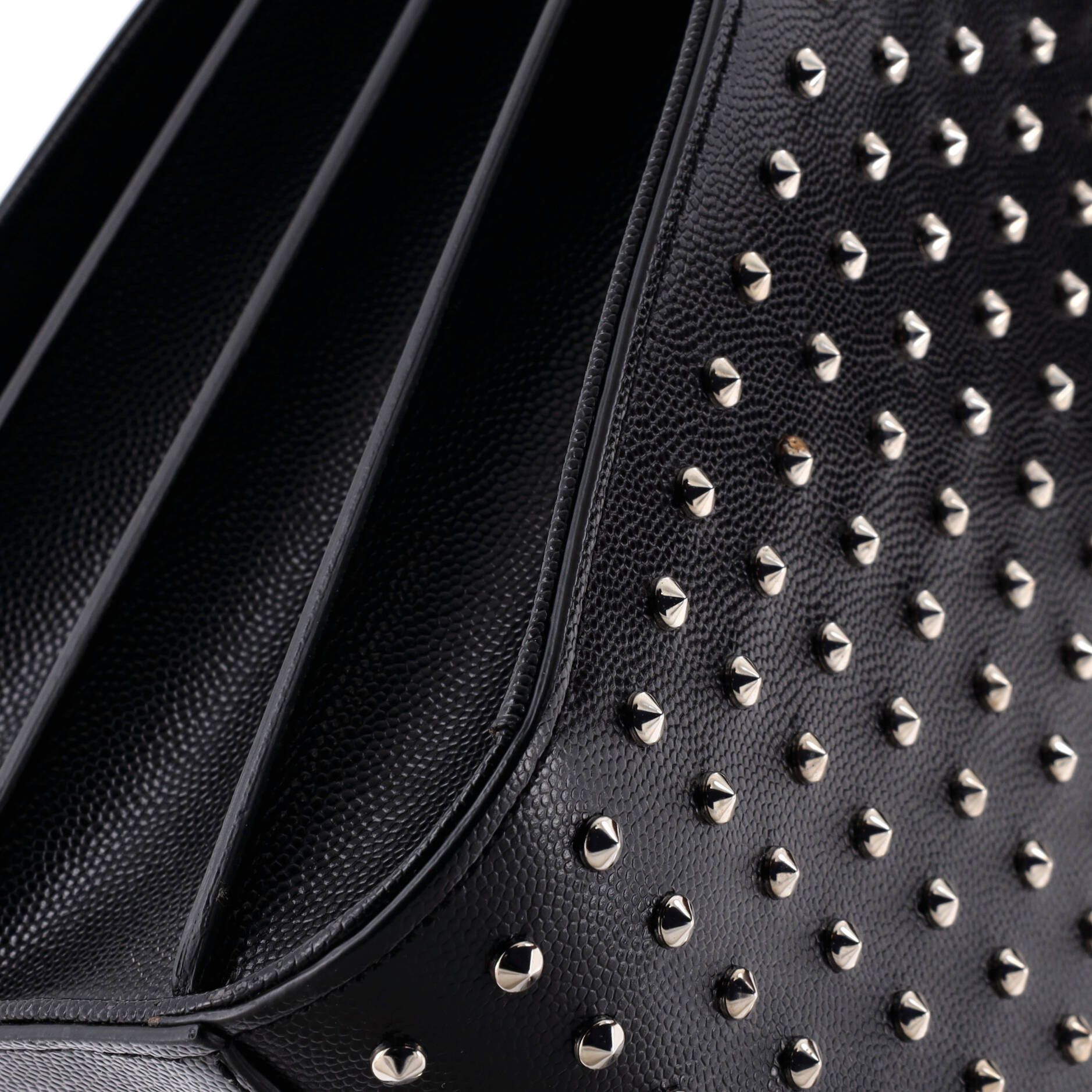 Saint Laurent Paris Sac de Jour Bag Studded Leather Small Size ONE SIZE - 5 Thumbnail
