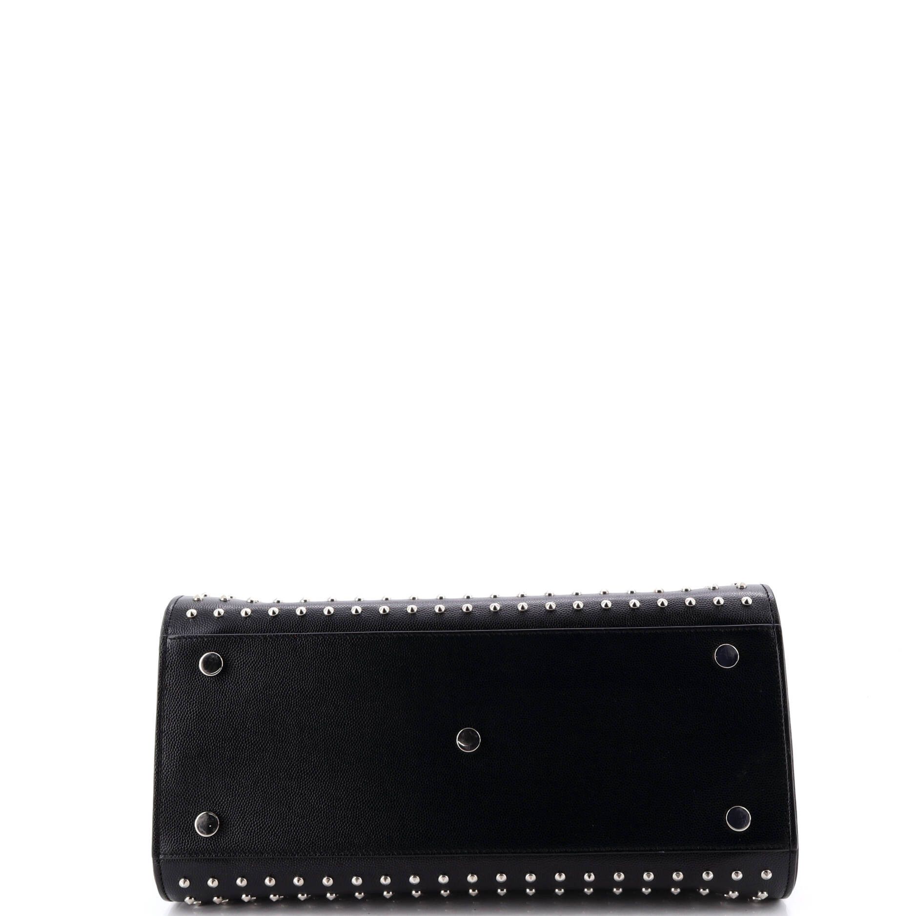 Saint Laurent Paris Sac de Jour Bag Studded Leather Small Size ONE SIZE - 3 Thumbnail