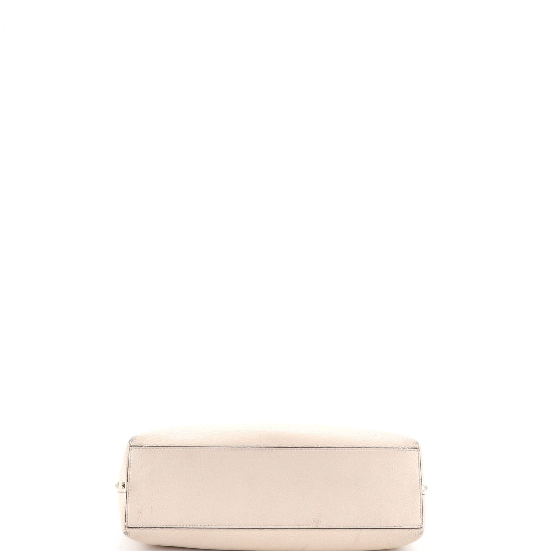 Valentino Rockstud Convertible Flip Lock Tote Leather Medium Size ONE SIZE - 4 Thumbnail