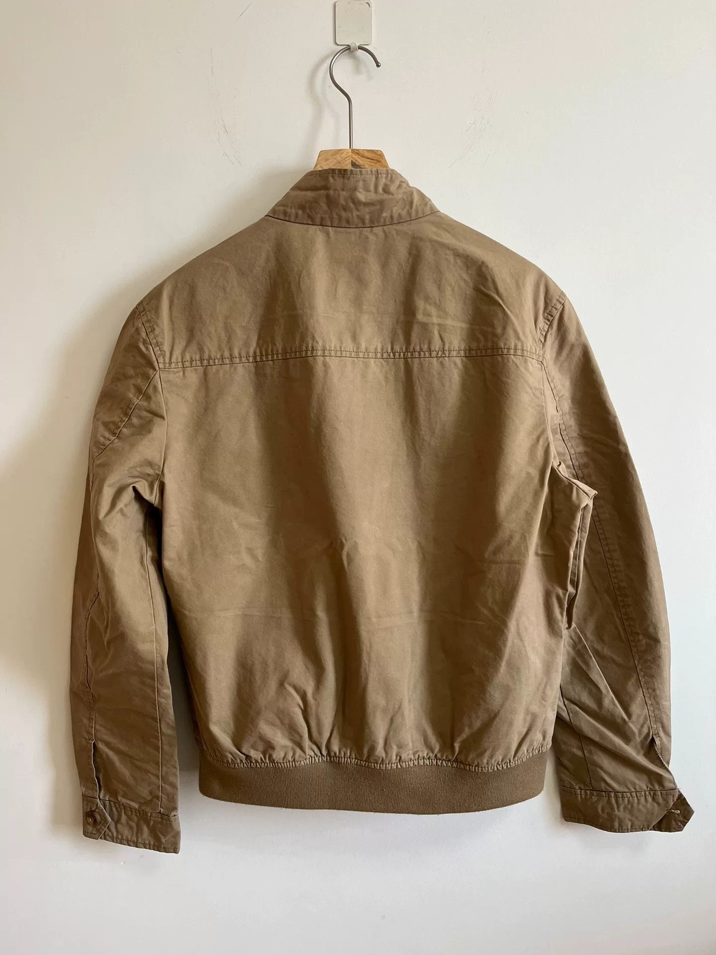 Japanese Brand Khaki Washed Distressed Jacket Size US M / EU 48-50 / 2 - 2 Thumbnail