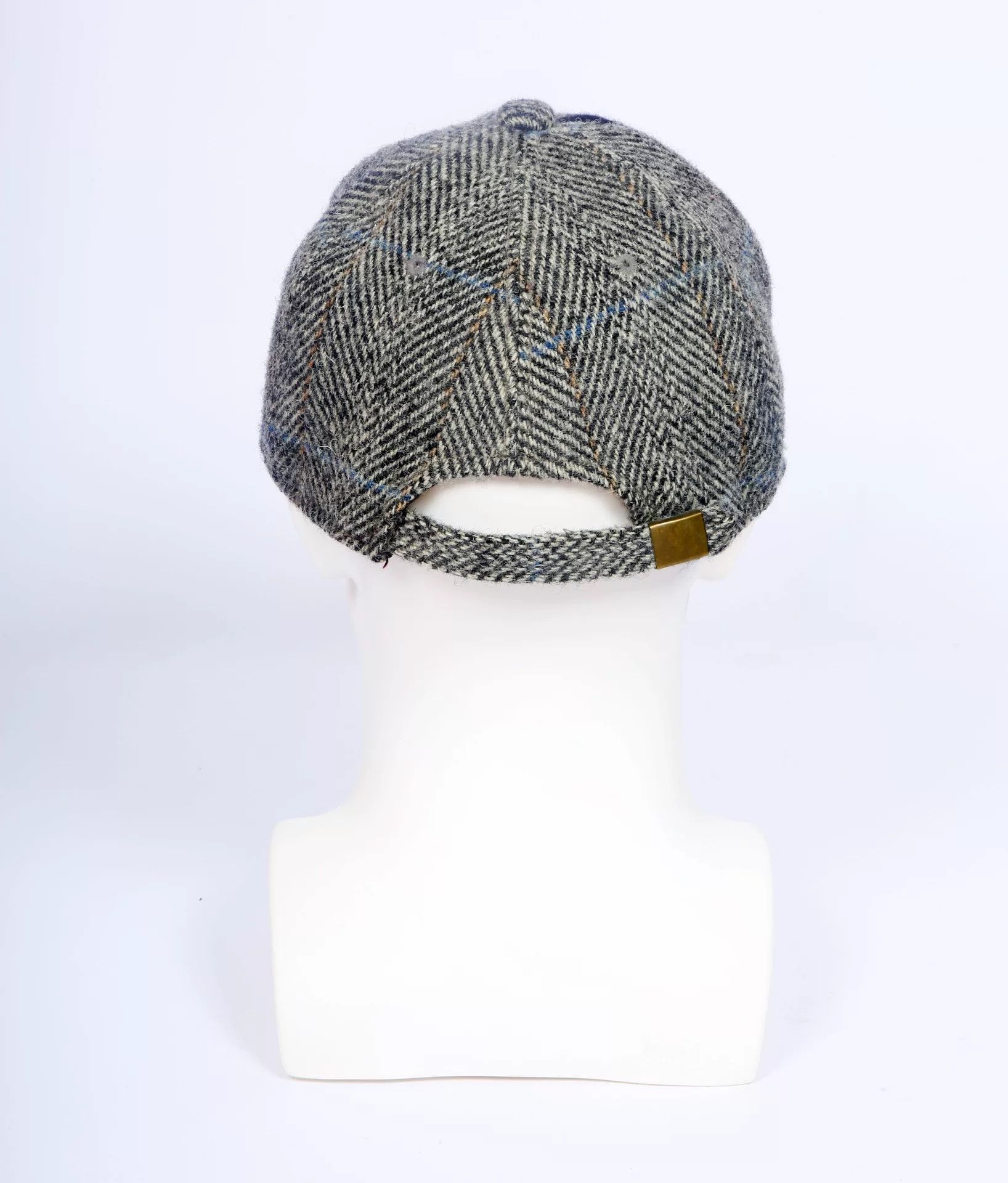 Vintage Christys' London Harris Tweed Wool Baseball Cap Size ONE SIZE - 4 Thumbnail