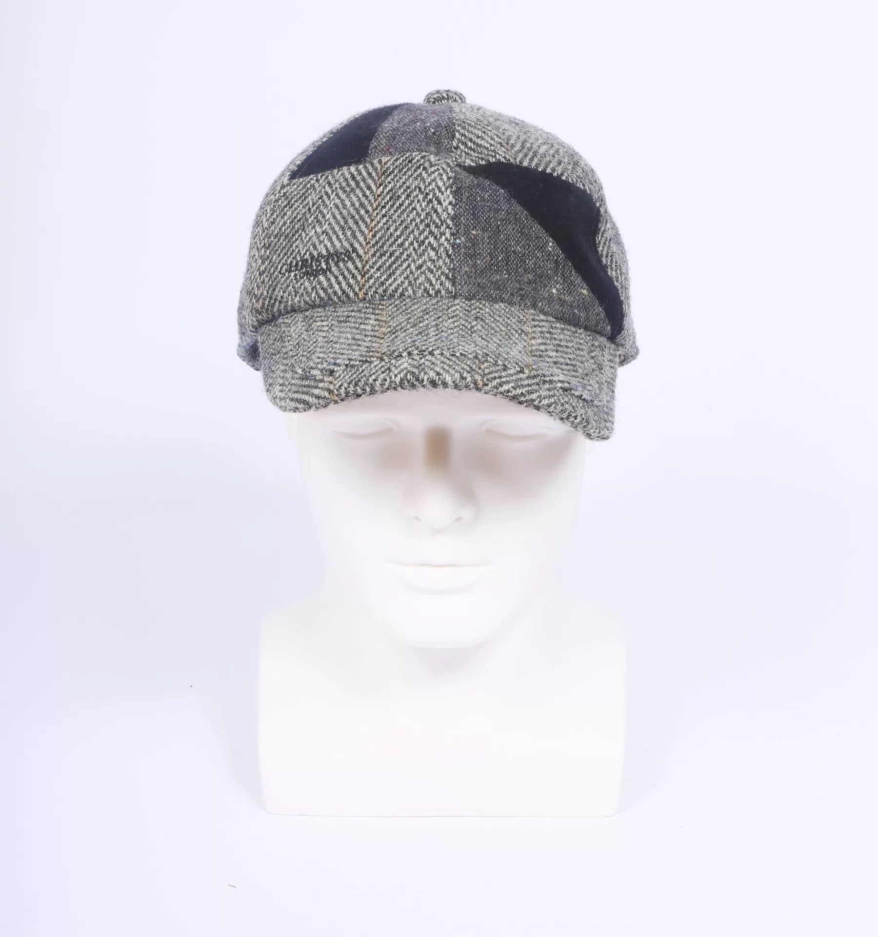 Vintage Christys' London Harris Tweed Wool Baseball Cap Size ONE SIZE - 2 Thumbnail