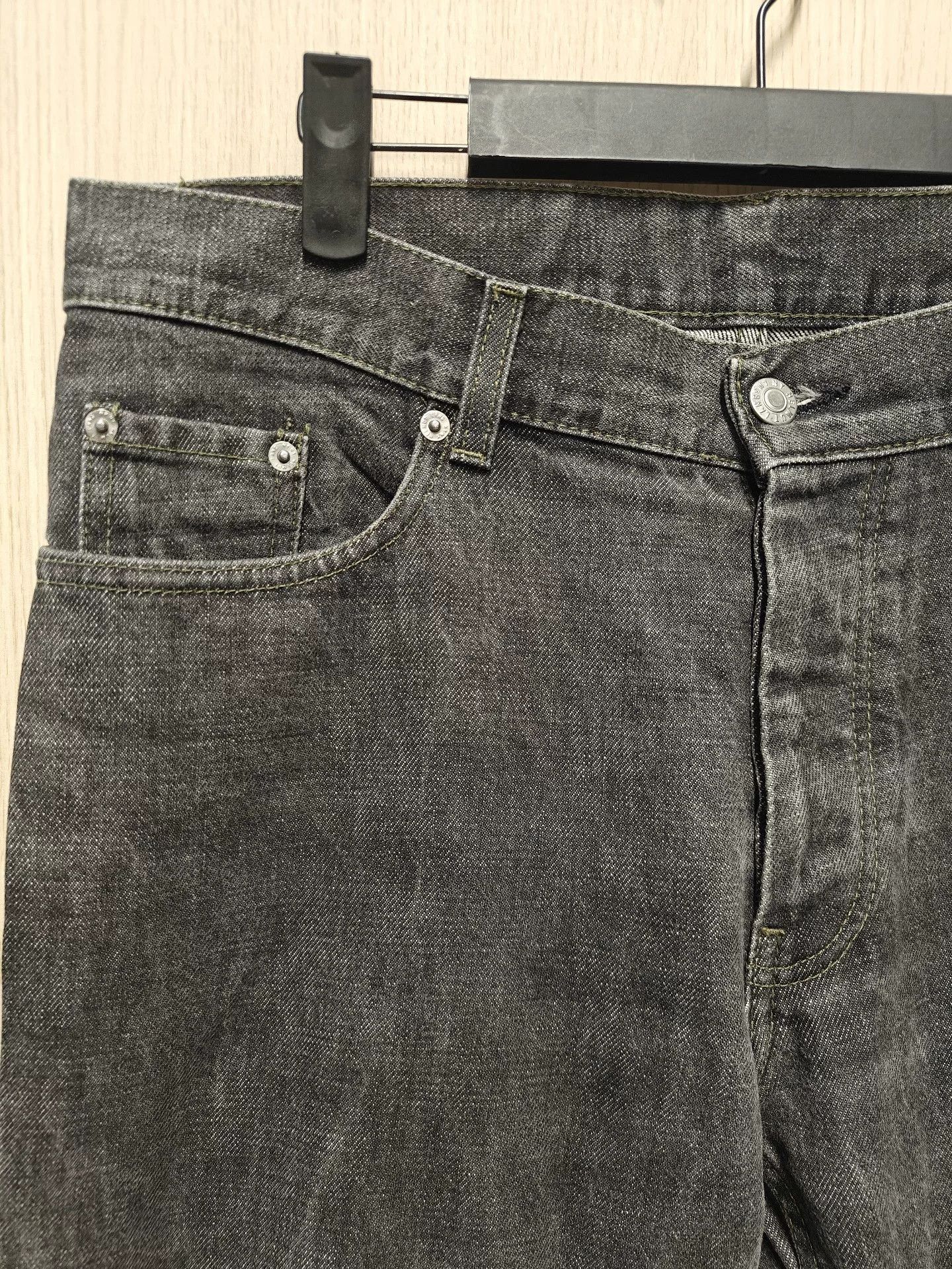 Helmut Lang Helmut Lang Classic Washed Black Gray Jeans Size US 32 / EU 48 - 3 Thumbnail