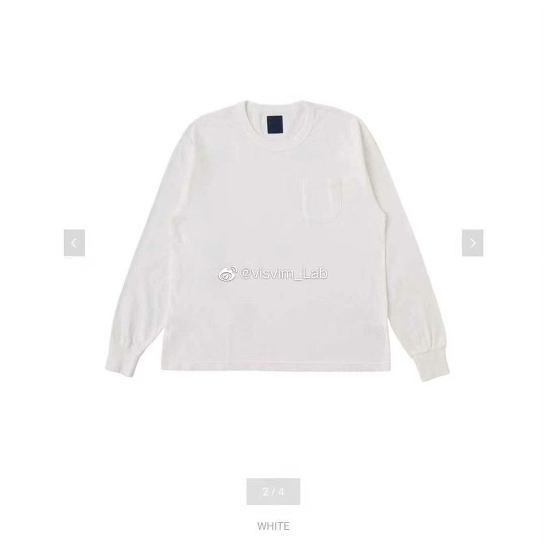 Visvim VISVIM 22 ICT JUMBO TEE L/S Size US XL / EU 56 / 4 - 5 Thumbnail