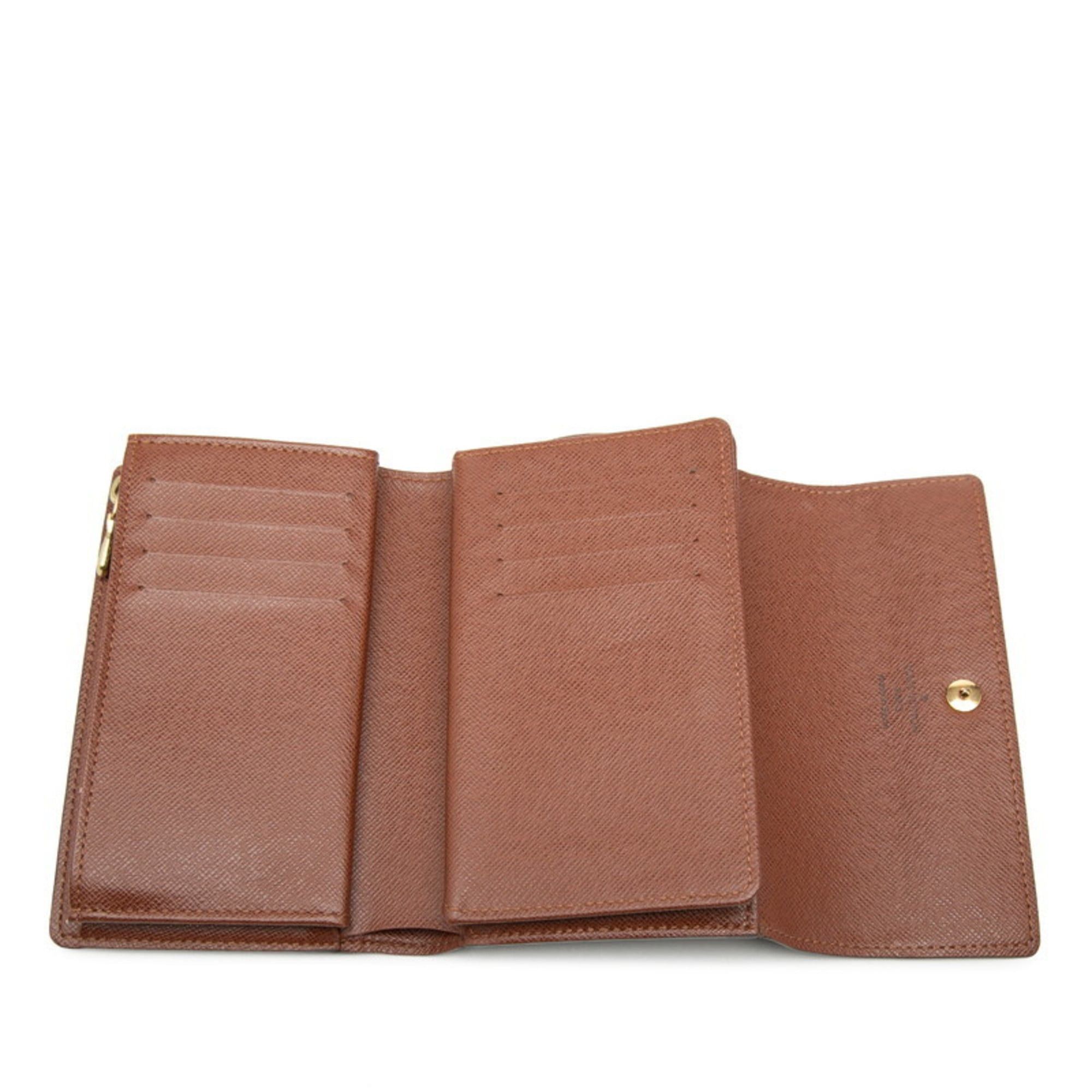 Louis Vuitton Louis Vuitton Monogram Portefeuille Alexandra Bi-fold Wallet M60047 Brown Women's LOUIS VUITTON Size ONE SIZE - 4 Thumbnail