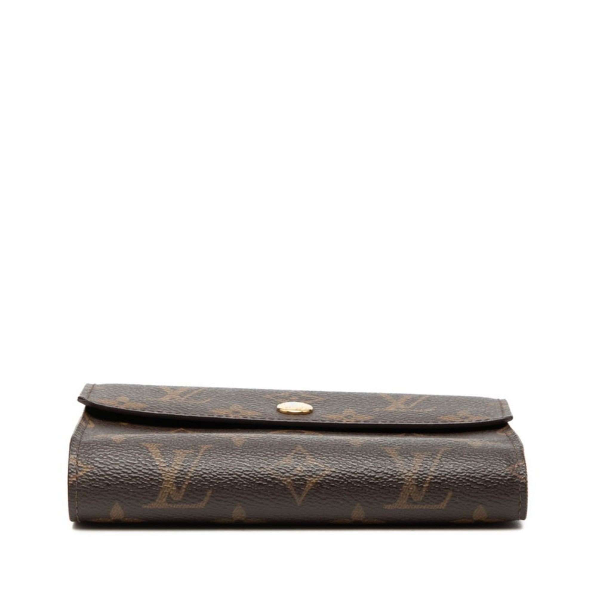 Louis Vuitton Louis Vuitton Monogram Portefeuille Alexandra Bi-fold Wallet M60047 Brown Women's LOUIS VUITTON Size ONE SIZE - 3 Thumbnail