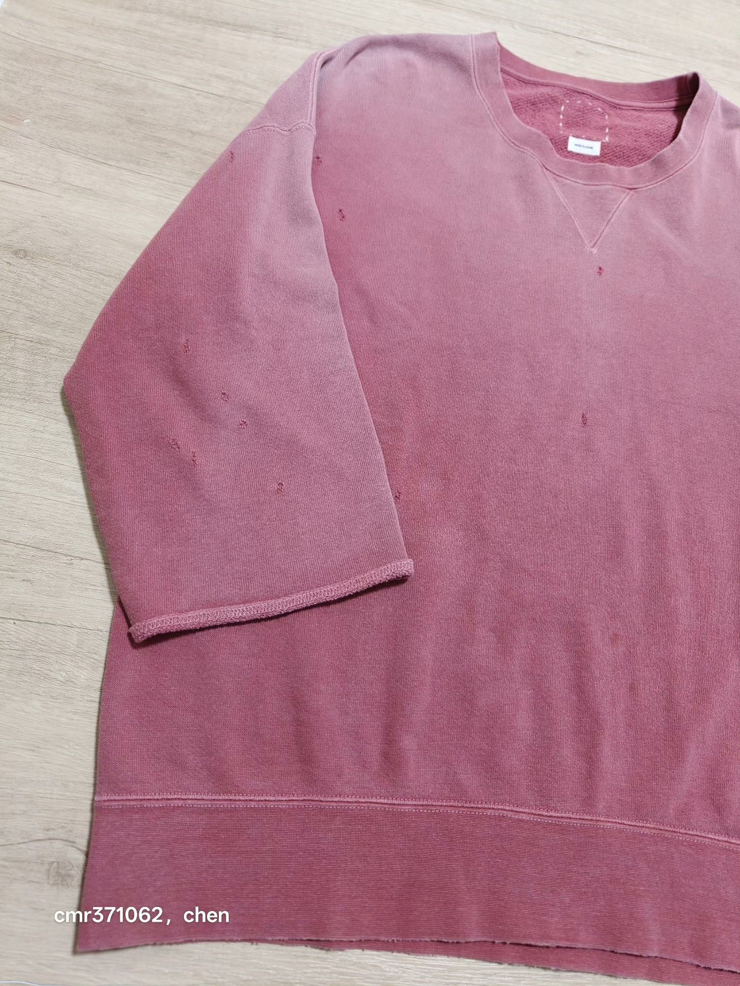 Visvim visvim 21AW Jumbo Sweat 3/4 Crash Size US M / EU 48-50 / 2 - 3 Thumbnail