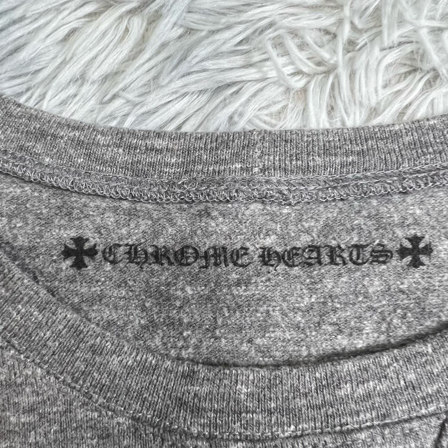 Chrome Hearts Chrome Hearts Gray Long Sleeve Sweater Size US M / EU 48-50 / 2 - 3 Thumbnail