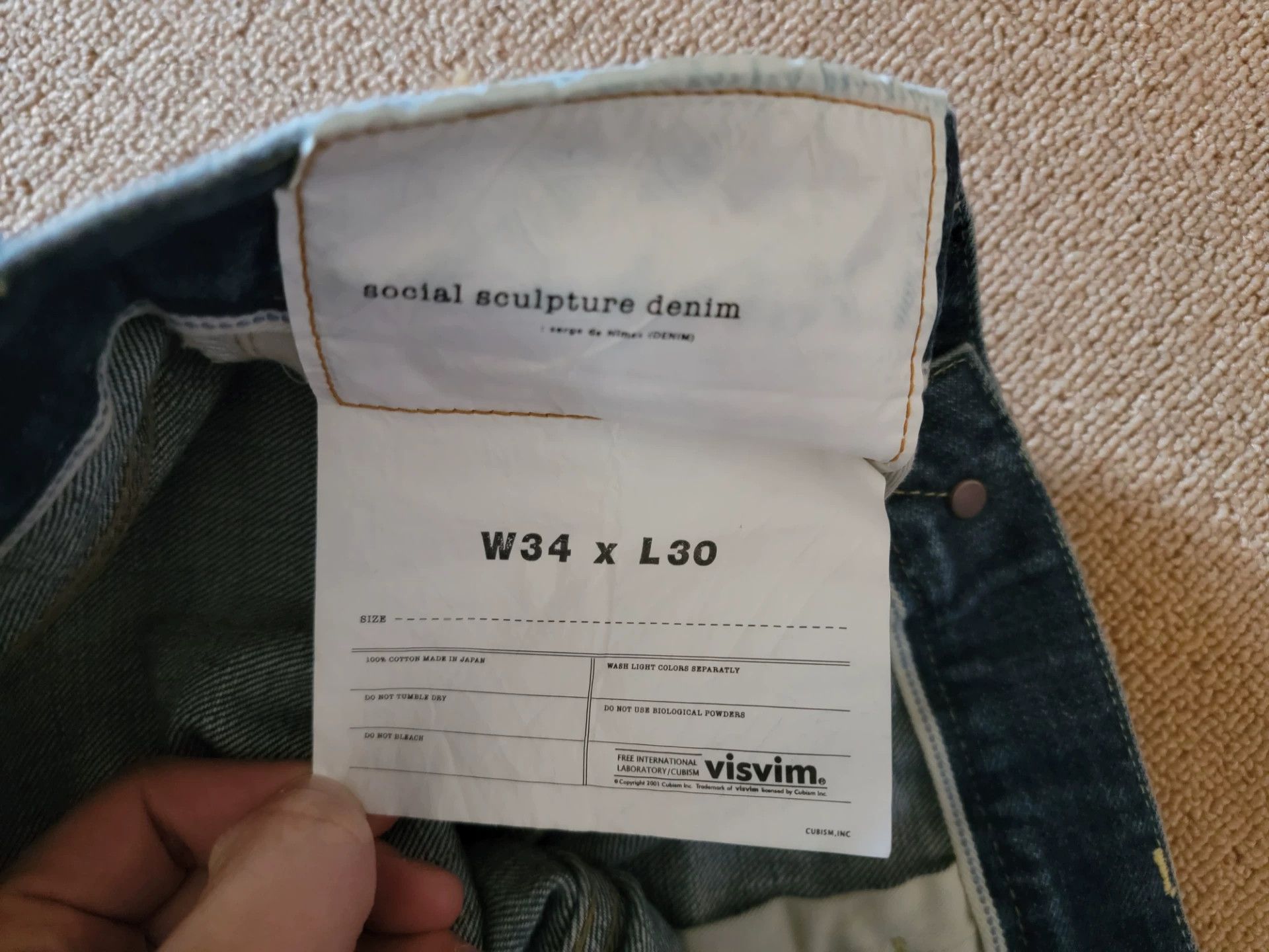 Visvim visvim Blue Denim Jeans with Distressing Size US 34 / EU 50 - 7 Thumbnail
