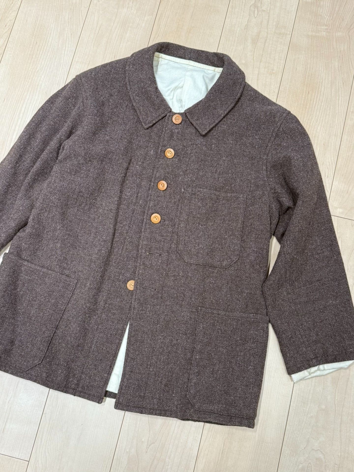 Visvim Visvim Japanese Made French Workwear Wool Coat Size US M / EU 48-50 / 2 - 2 Thumbnail