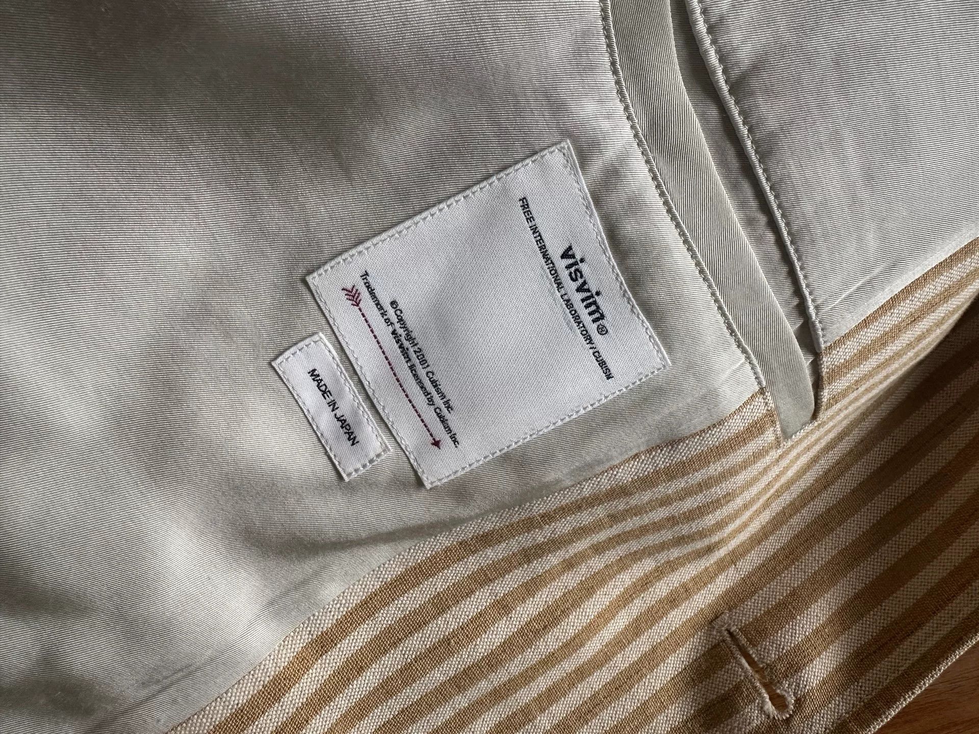 Visvim VISVIM Falkland Striped Blazer 22SS Size US S / EU 44-46 / 1 - 7 Thumbnail