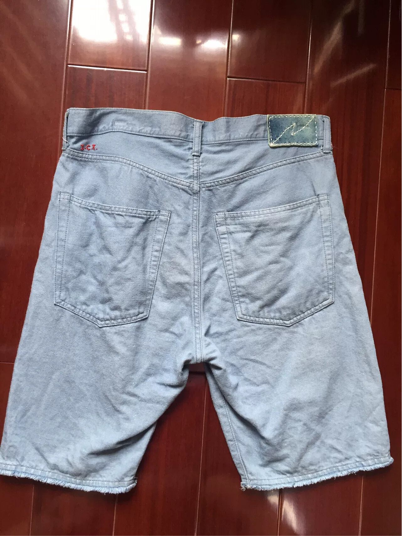 Visvim visvim 99ow Indigo Cut-Off Shorts Size US 32 / EU 48 - 2 Thumbnail