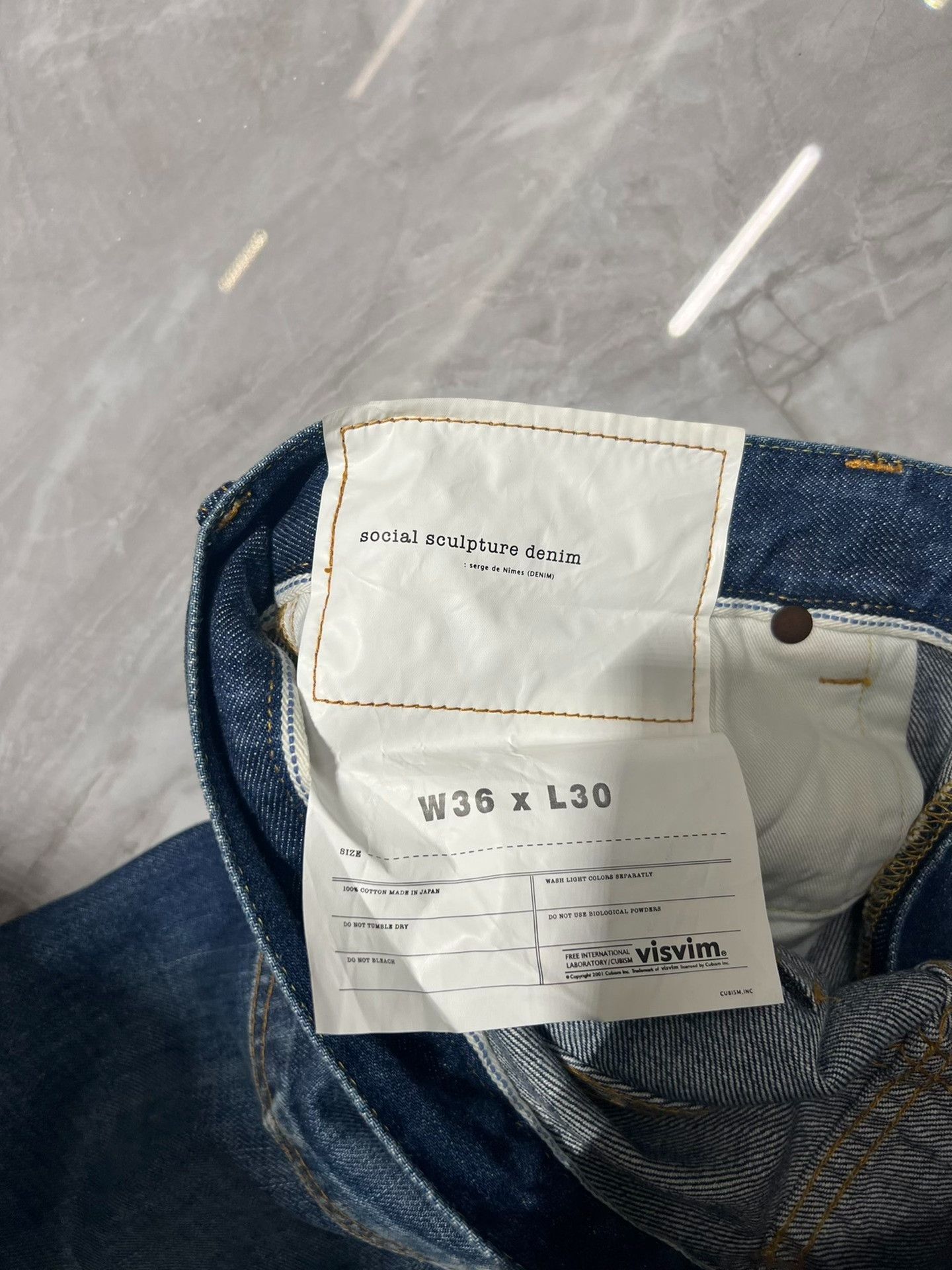 Visvim visvim SOCIAL SCULPTURE Damaged Washed Jeans Size US 28 / EU 44 - 5 Thumbnail