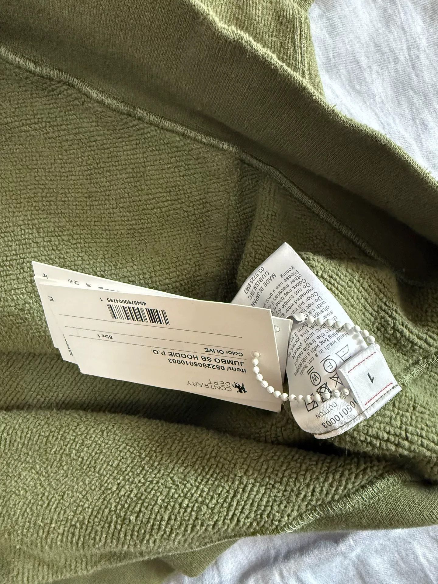 Visvim visvim 22AW JUMBO Olive Green Hoodie Size US S / EU 44-46 / 1 - 4 Thumbnail