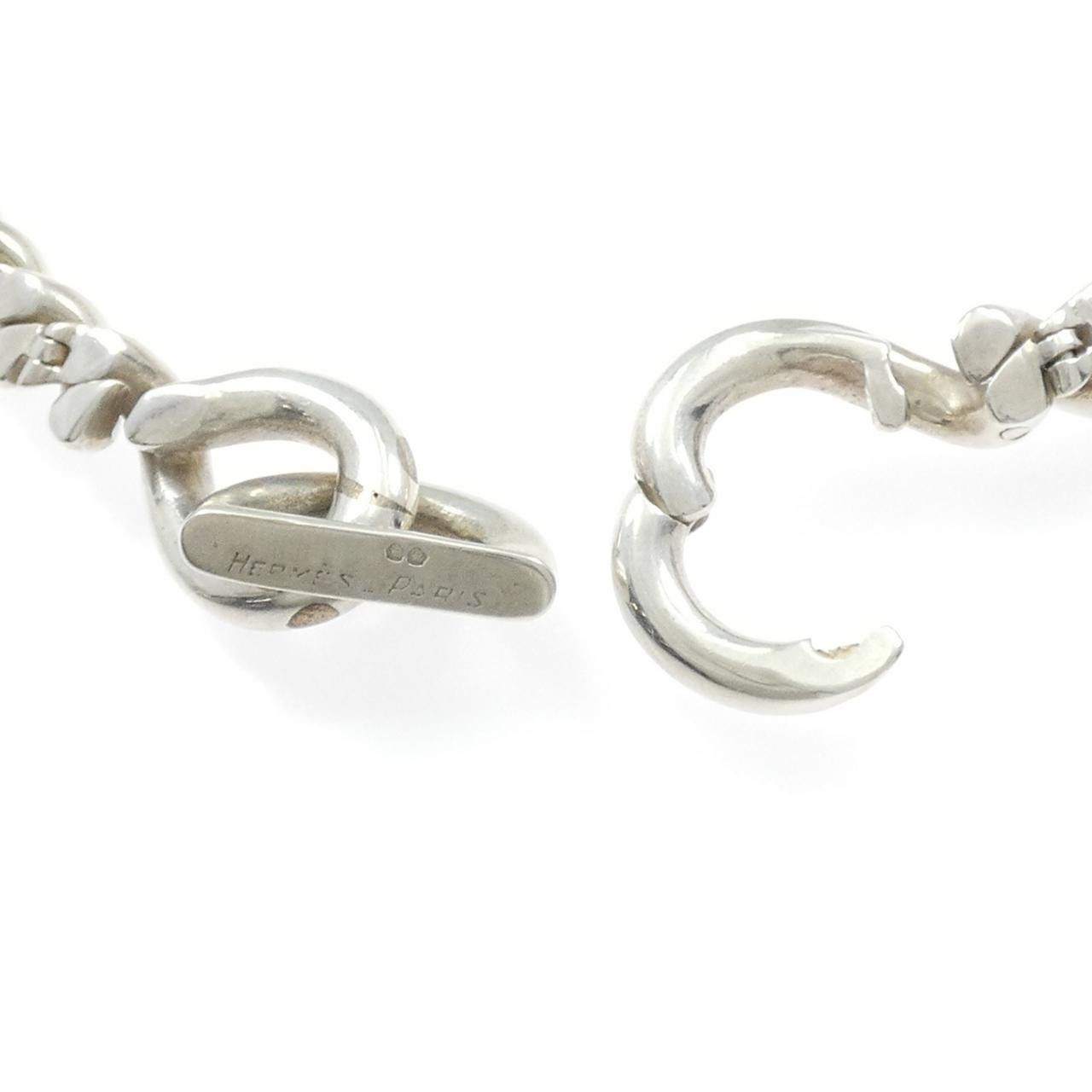 Hermes Hermes Hermes Torsade Necklace Precious Metal Necklace DUTY FREE for USA Size ONE SIZE - 5 Thumbnail