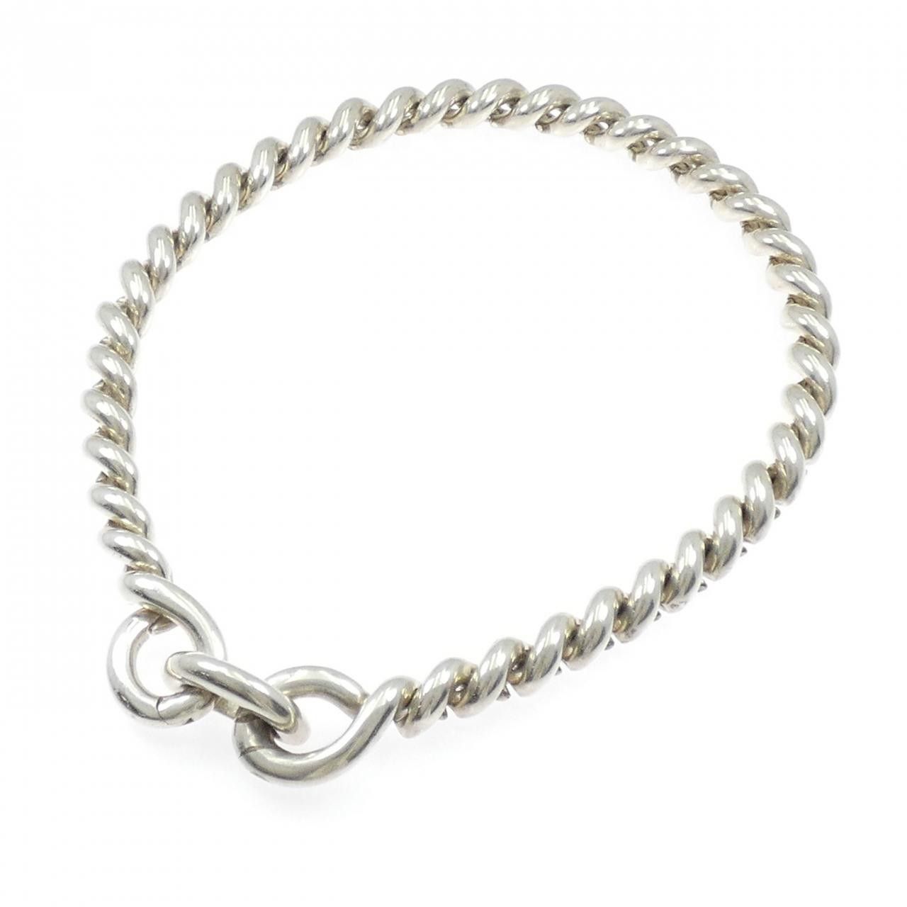 Hermes Hermes Hermes Torsade Necklace Precious Metal Necklace DUTY FREE for USA Size ONE SIZE - 6 Thumbnail