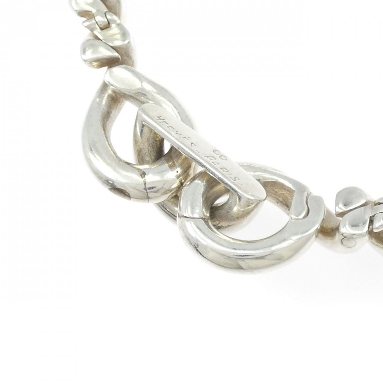 Hermes Hermes Hermes Torsade Necklace Precious Metal Necklace DUTY FREE for USA Size ONE SIZE - 4 Thumbnail