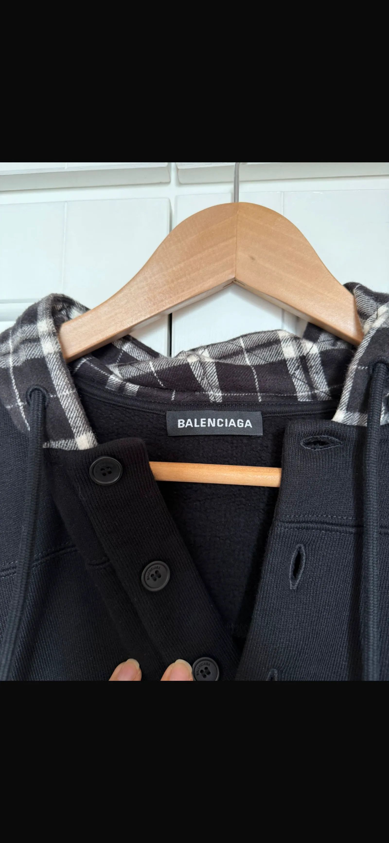 Balenciaga Balenciaga Hoodie Size XS / US 0-2 / IT 36-38 - 3 Thumbnail