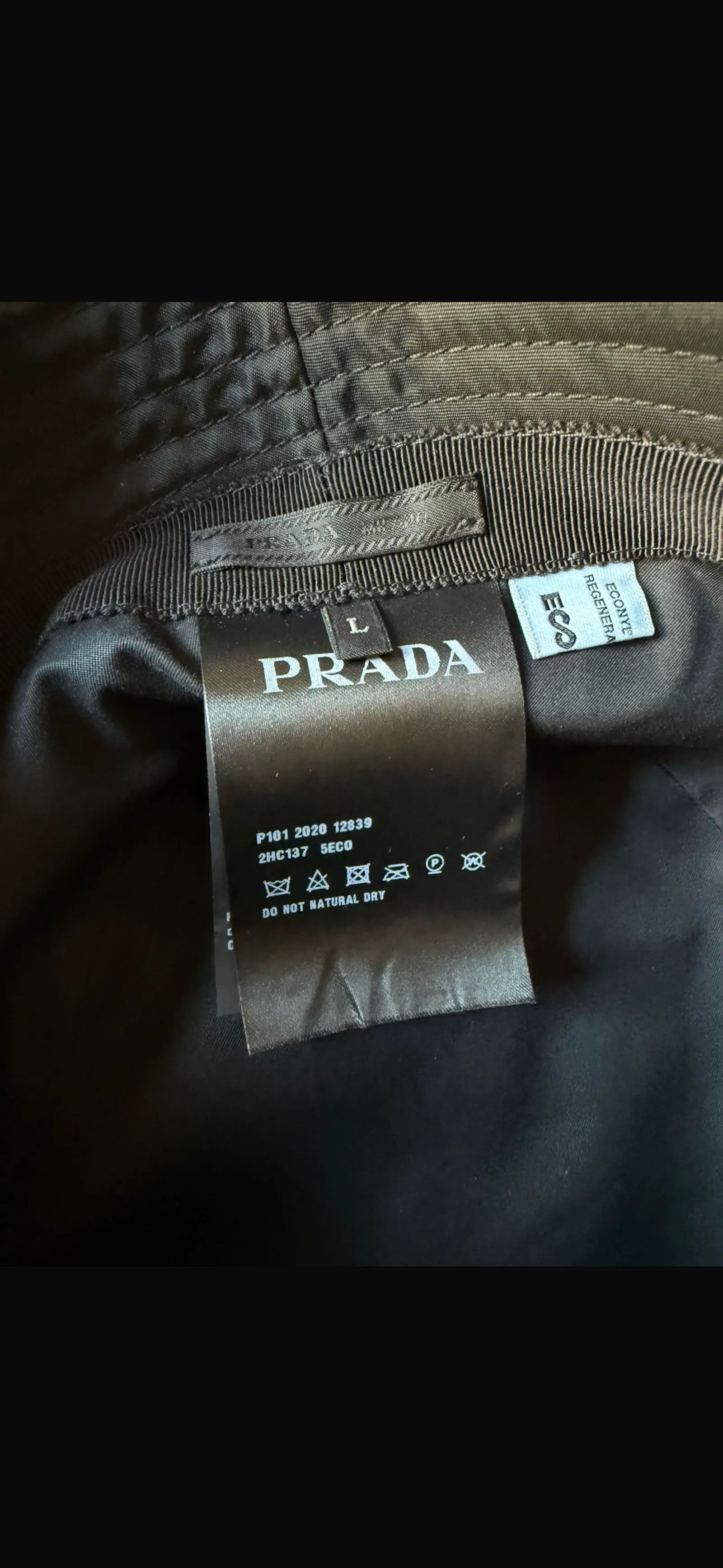 Prada Prada Prada Re-Nylon Bucket Hat Hat Size ONE SIZE - 2 Thumbnail