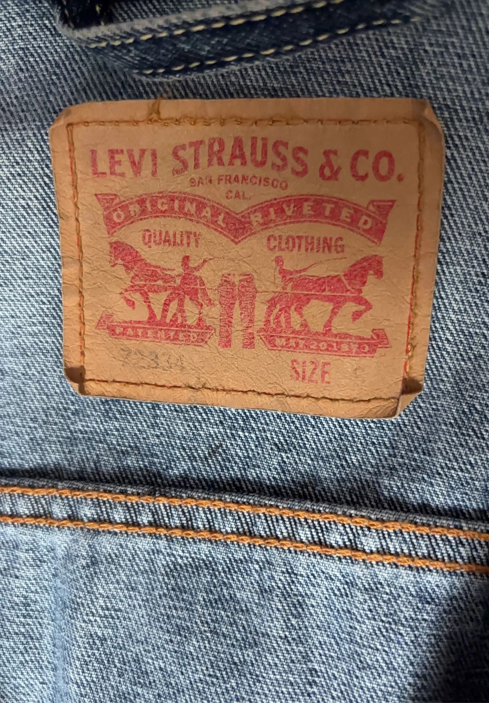 Levi's Levi's Trucker jacket Jacket Size US S / EU 44-46 / 1 - 2 Thumbnail