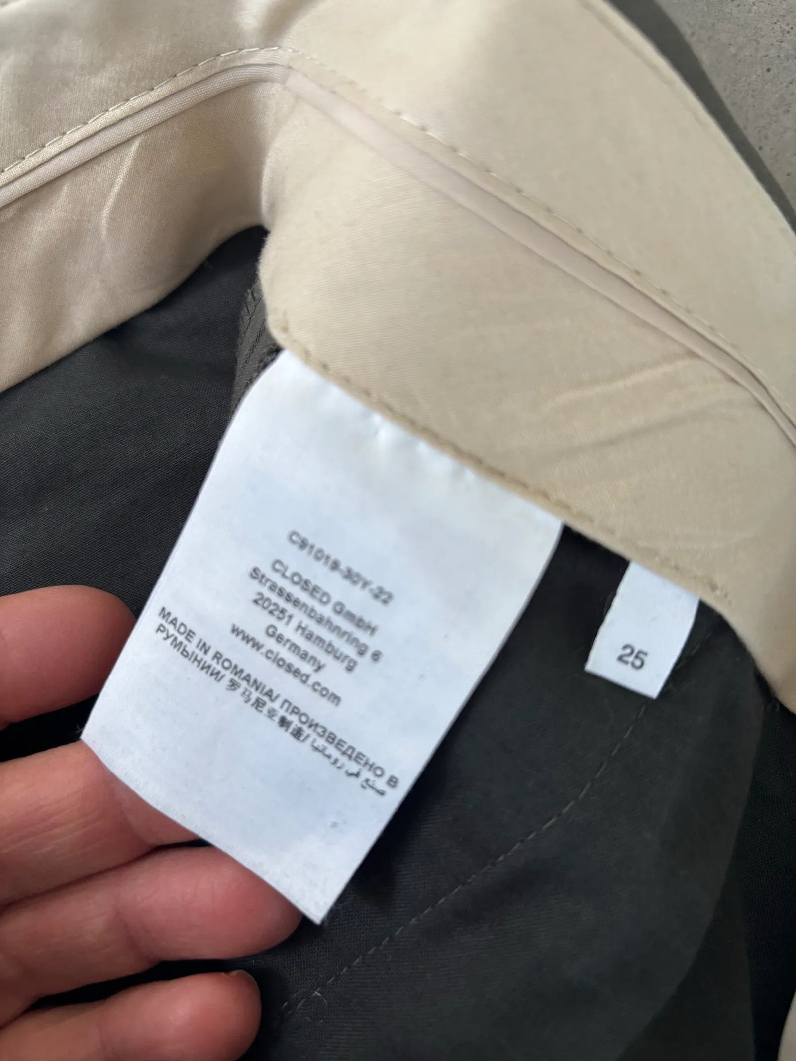 CLOSED Closed Closed Auckley Pants Size 25" / US 0 / IT 36 - 4 Thumbnail