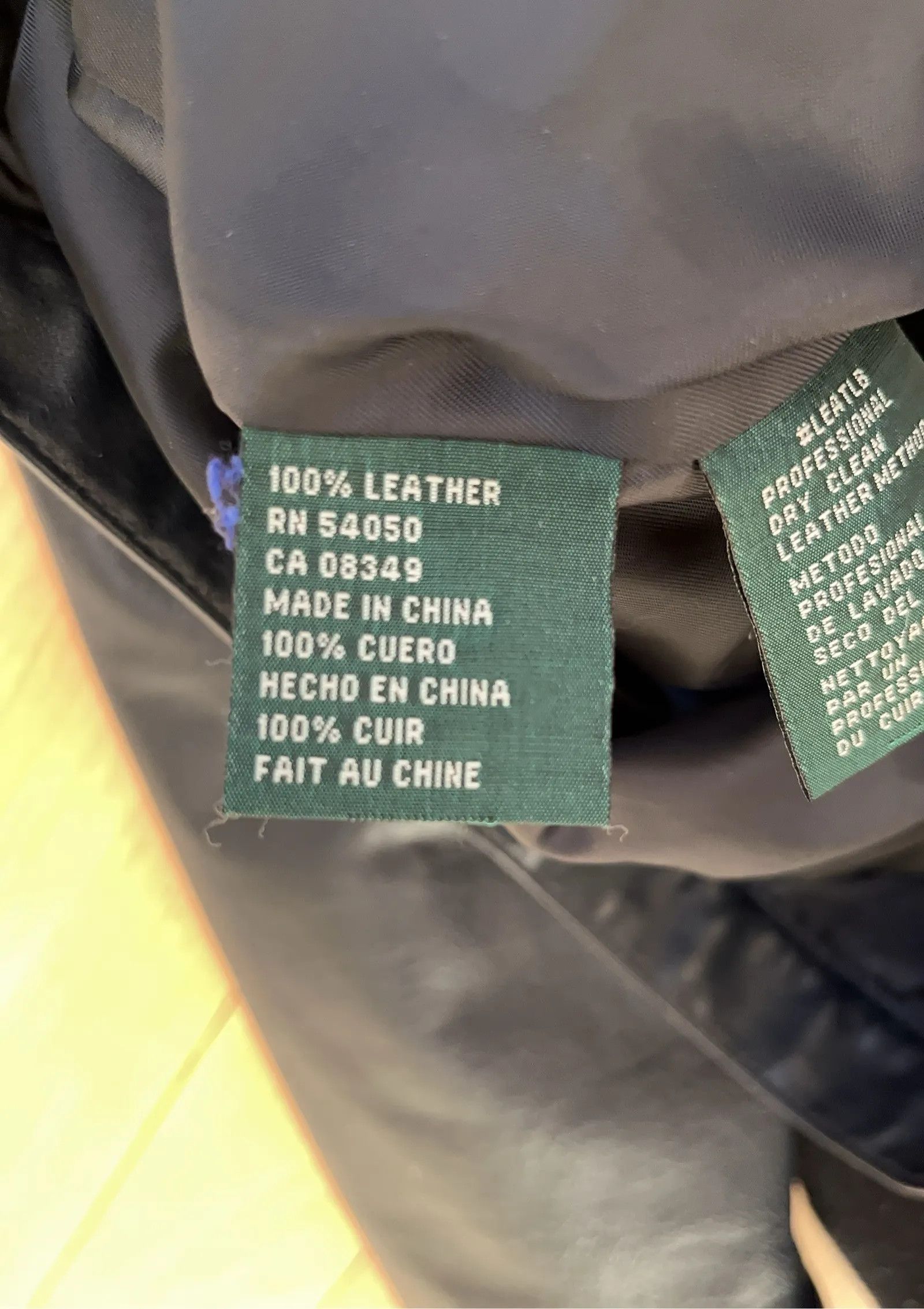 Ralph Lauren Ralph Lauren Leather Jacket Size L / US 10 / IT 46 - 3 Thumbnail