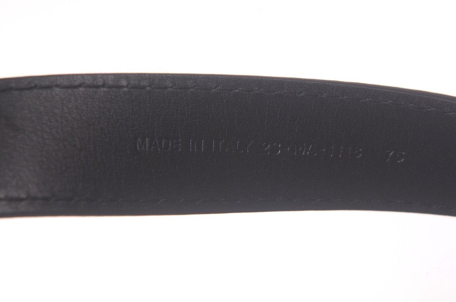 Dior Dior Black Letter Belt Size ONE SIZE - 3 Thumbnail