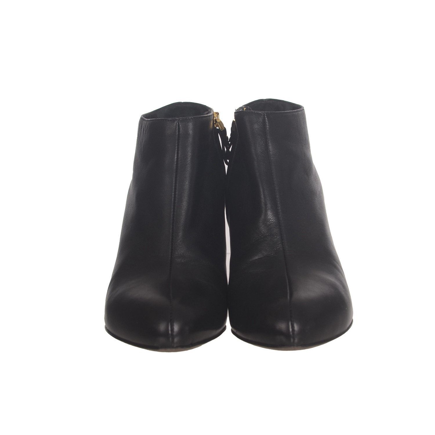 Sergio Rossi Sergio Rossi Black High-Heel Ankle Boots 36 Size US 5 / IT 35 - 2 Thumbnail