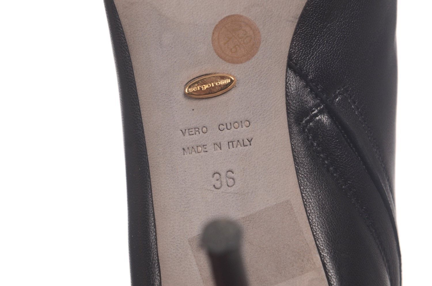 Sergio Rossi Sergio Rossi Black High-Heel Ankle Boots 36 Size US 5 / IT 35 - 6 Thumbnail