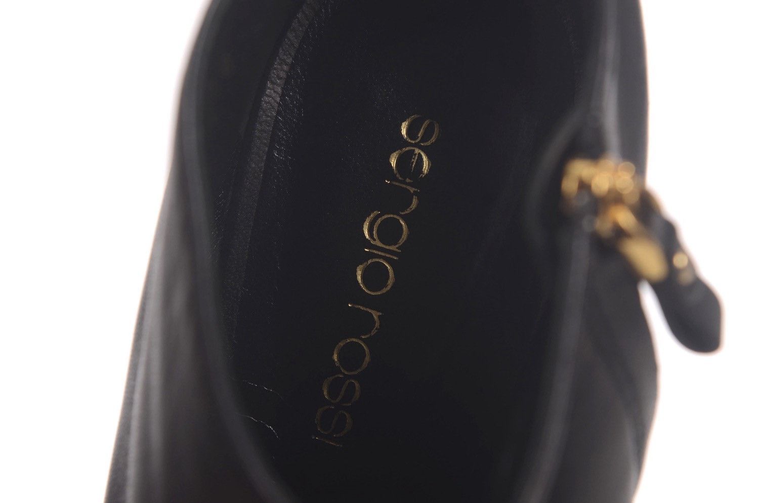 Sergio Rossi Sergio Rossi Black High-Heel Ankle Boots 36 Size US 5 / IT 35 - 7 Thumbnail