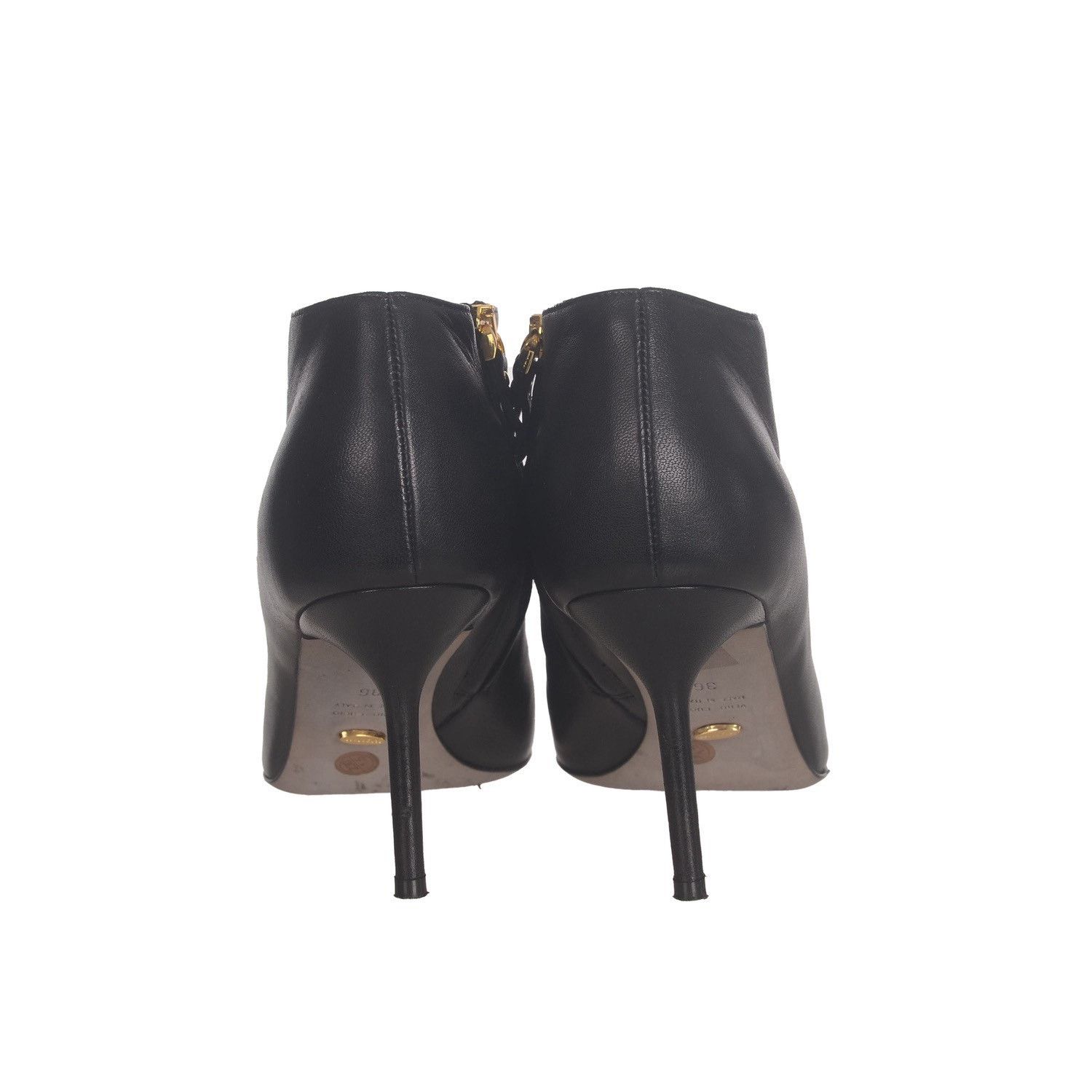 Sergio Rossi Sergio Rossi Black High-Heel Ankle Boots 36 Size US 5 / IT 35 - 4 Thumbnail