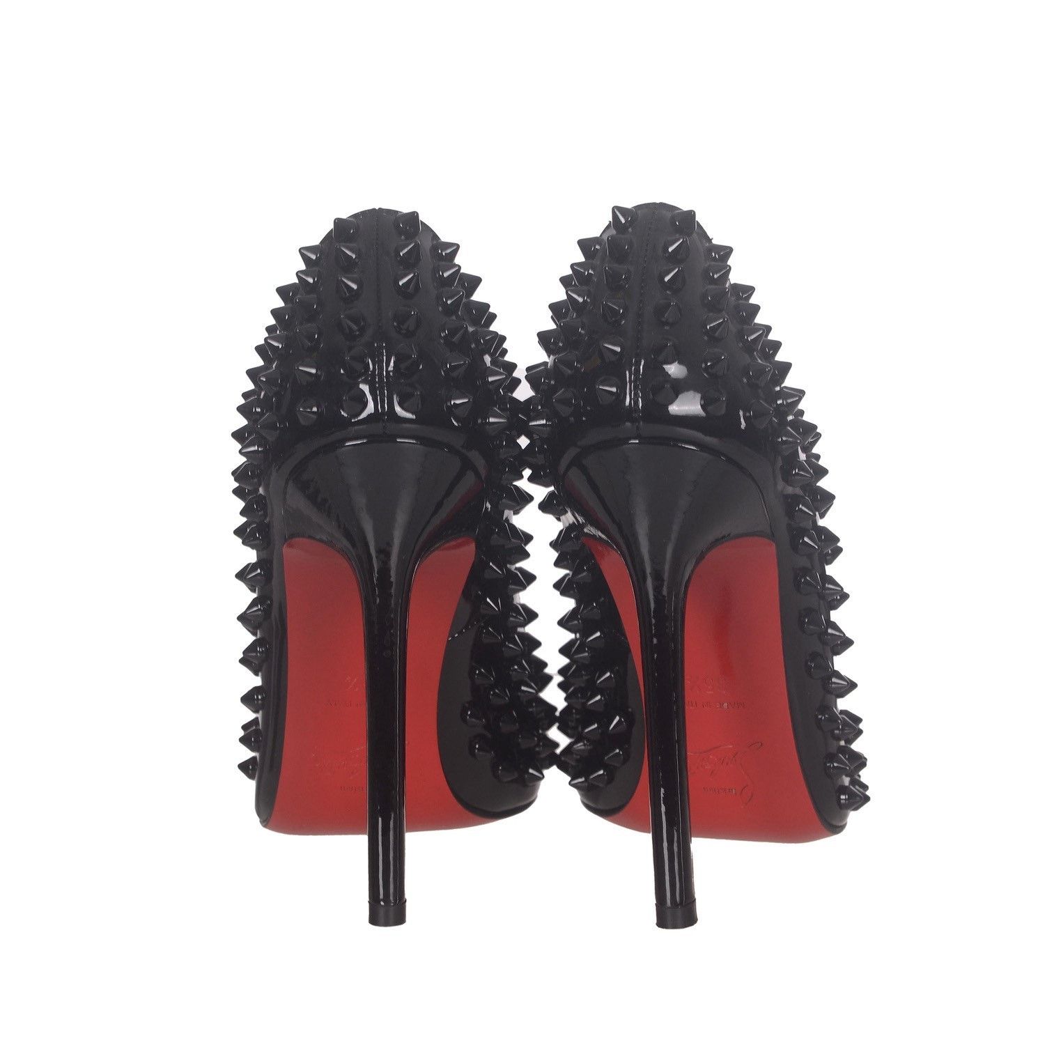 Christian Louboutin Christian Louboutin Studded High Heels Size US 4.5 / IT 34.5 - 4 Thumbnail