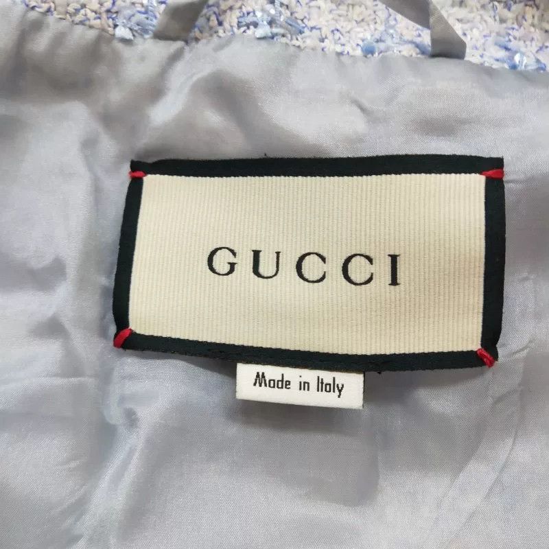 Gucci Gucci Runway Four-Pocket Tweed Coat Size S / US 4 / IT 40 - 4 Thumbnail
