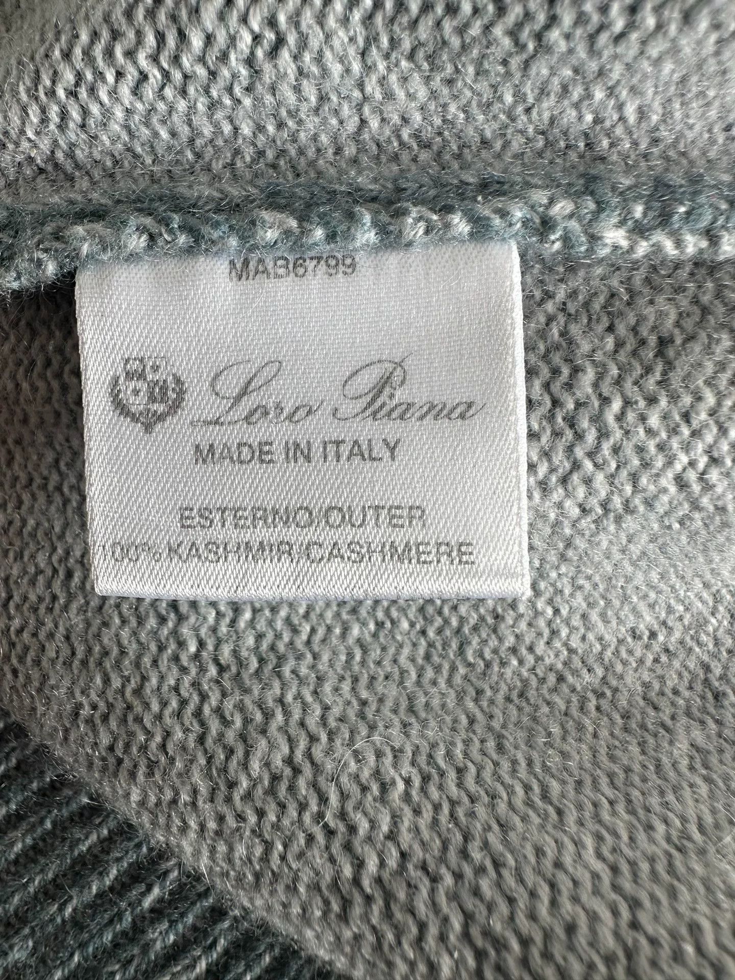 Loro Piana Loro Piana Men's Cashmere Sweater Coat Size US XXL / EU 58 / 5 - 5 Thumbnail