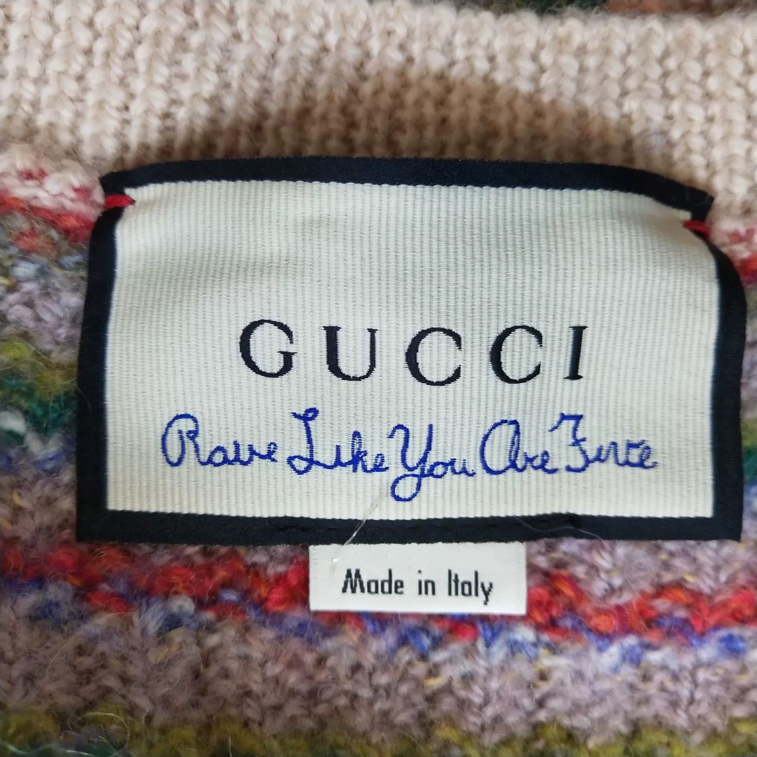Gucci Gucci Colorful Striped Sweater Size M / US 6-8 / IT 42-44 - 5 Thumbnail
