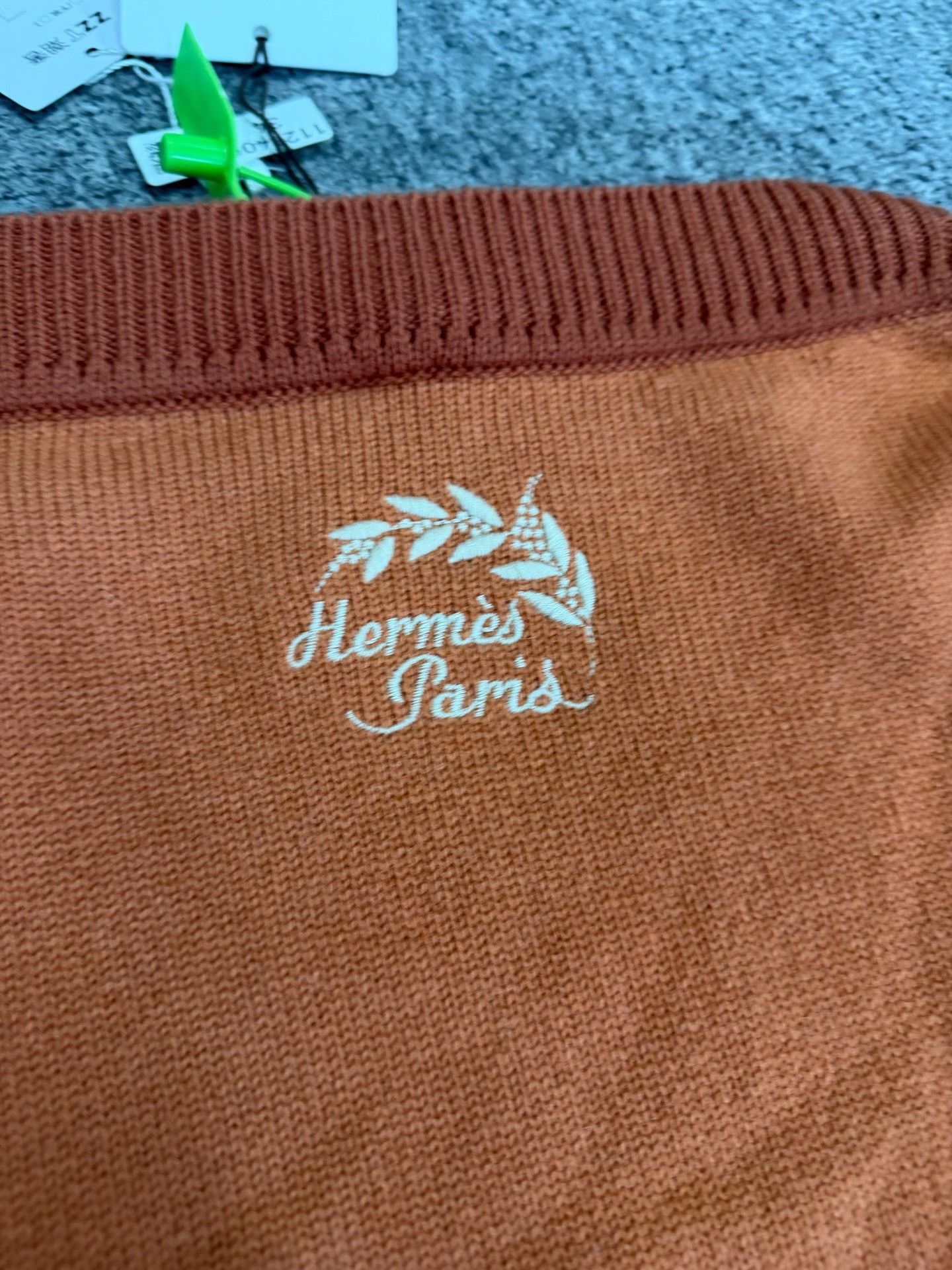 Hermes Hermes Stirrup Chain Intarsia Cashmere Dress Size XXS / US 00 / IT 34 - 4 Thumbnail
