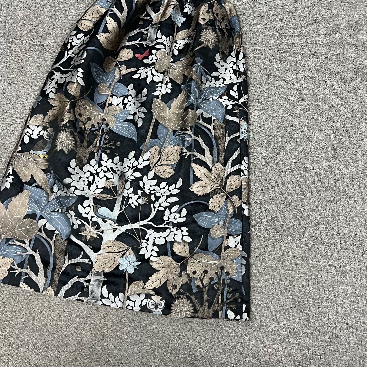 RED Valentino Red Valentino Forest Floral Metallic Jacquard Dress Size M / US 6-8 / IT 42-44 - 7 Thumbnail