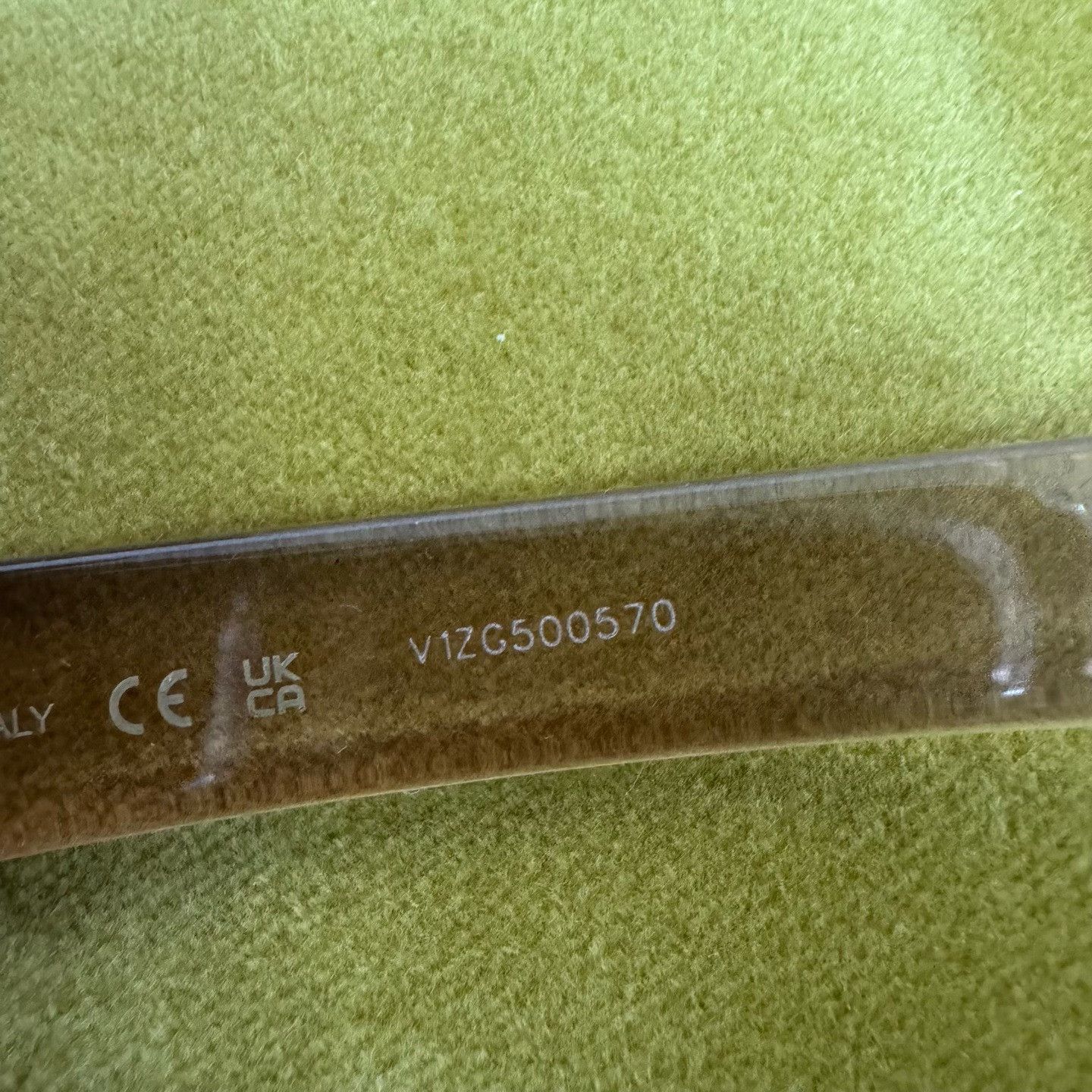 Gucci Gucci Brown Semi-Rimless Irregular Sunglasses Size ONE SIZE - 6 Thumbnail
